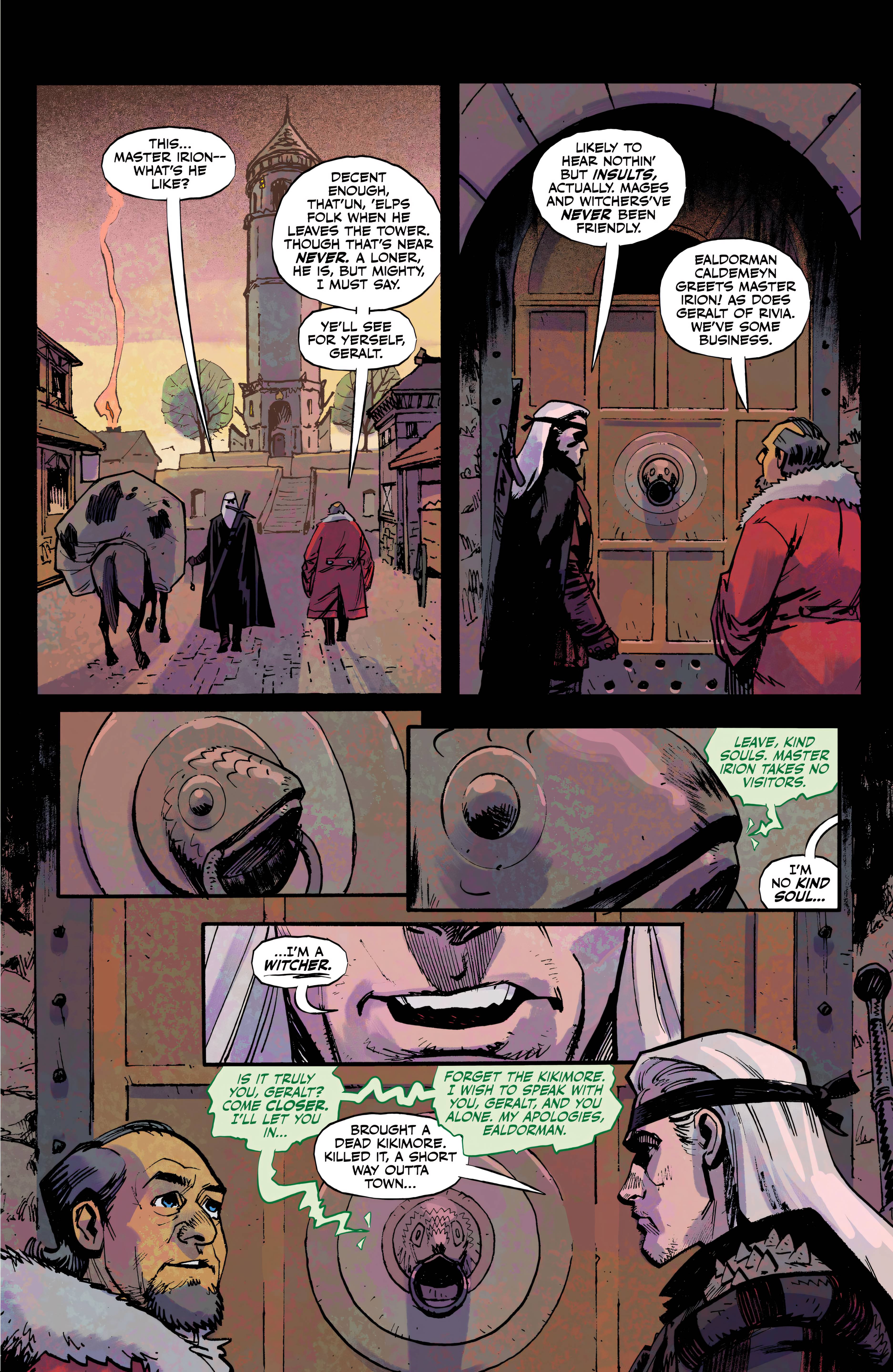 Read online The Witcher: The Lesser Evil comic -  Issue # Full - 8