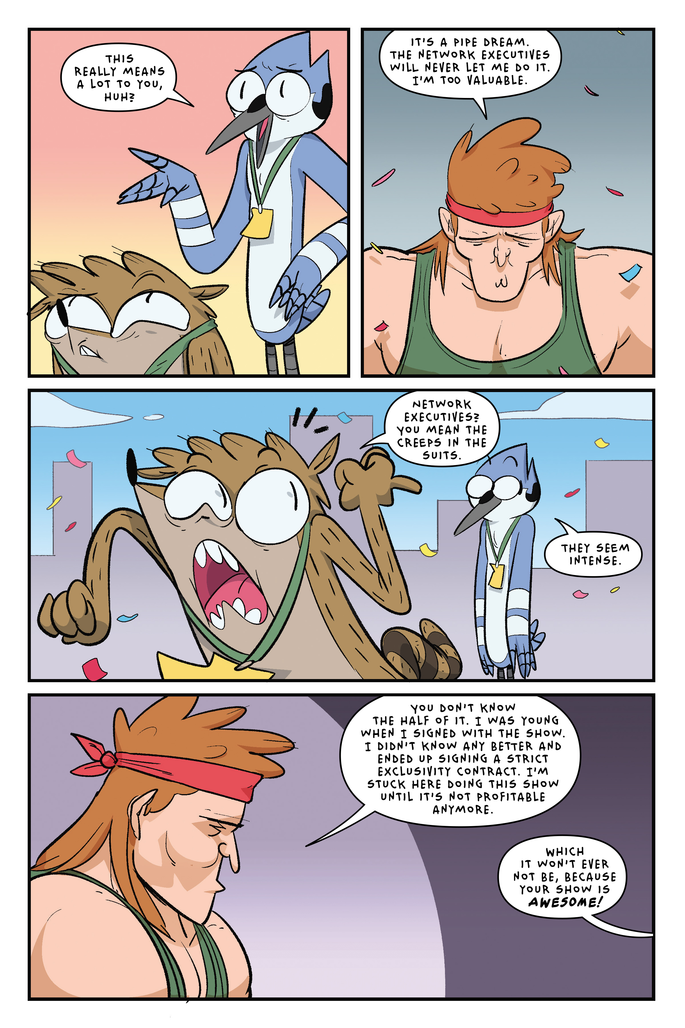 Read online Regular Show: Comic Conned comic -  Issue # TPB - 95