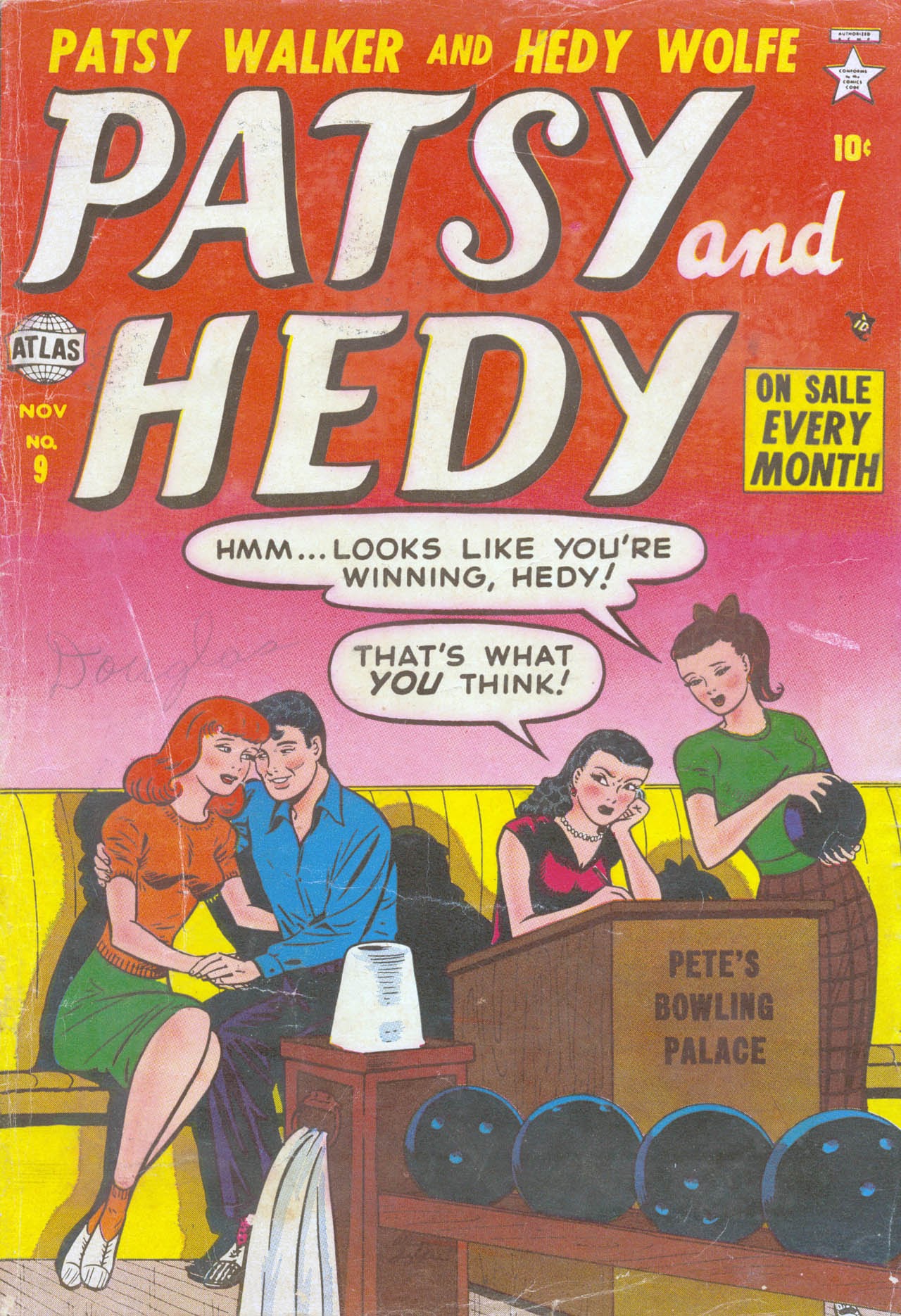 Read online Patsy and Hedy comic -  Issue #9 - 1