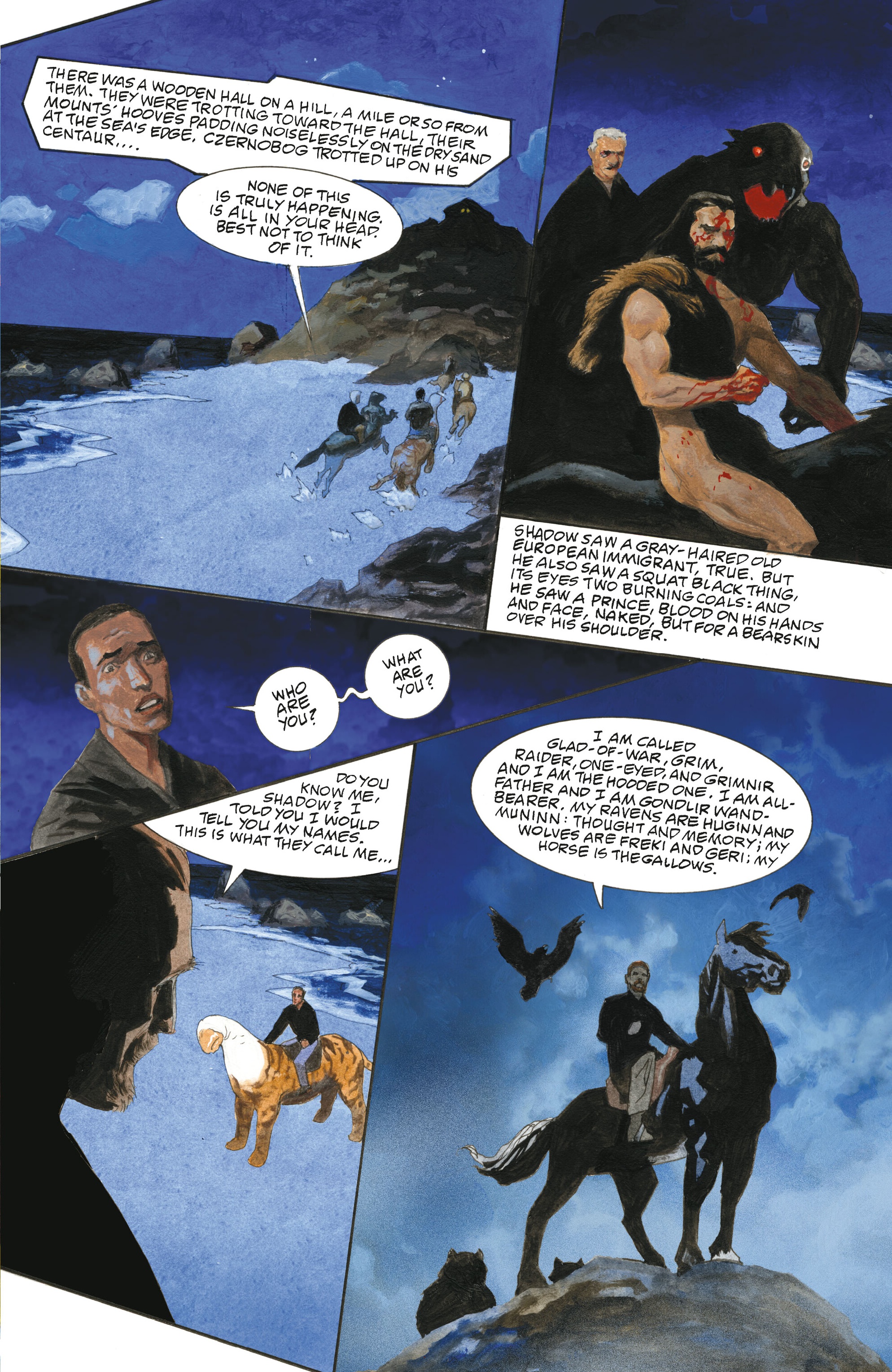 Read online The Complete American Gods comic -  Issue # TPB (Part 2) - 36