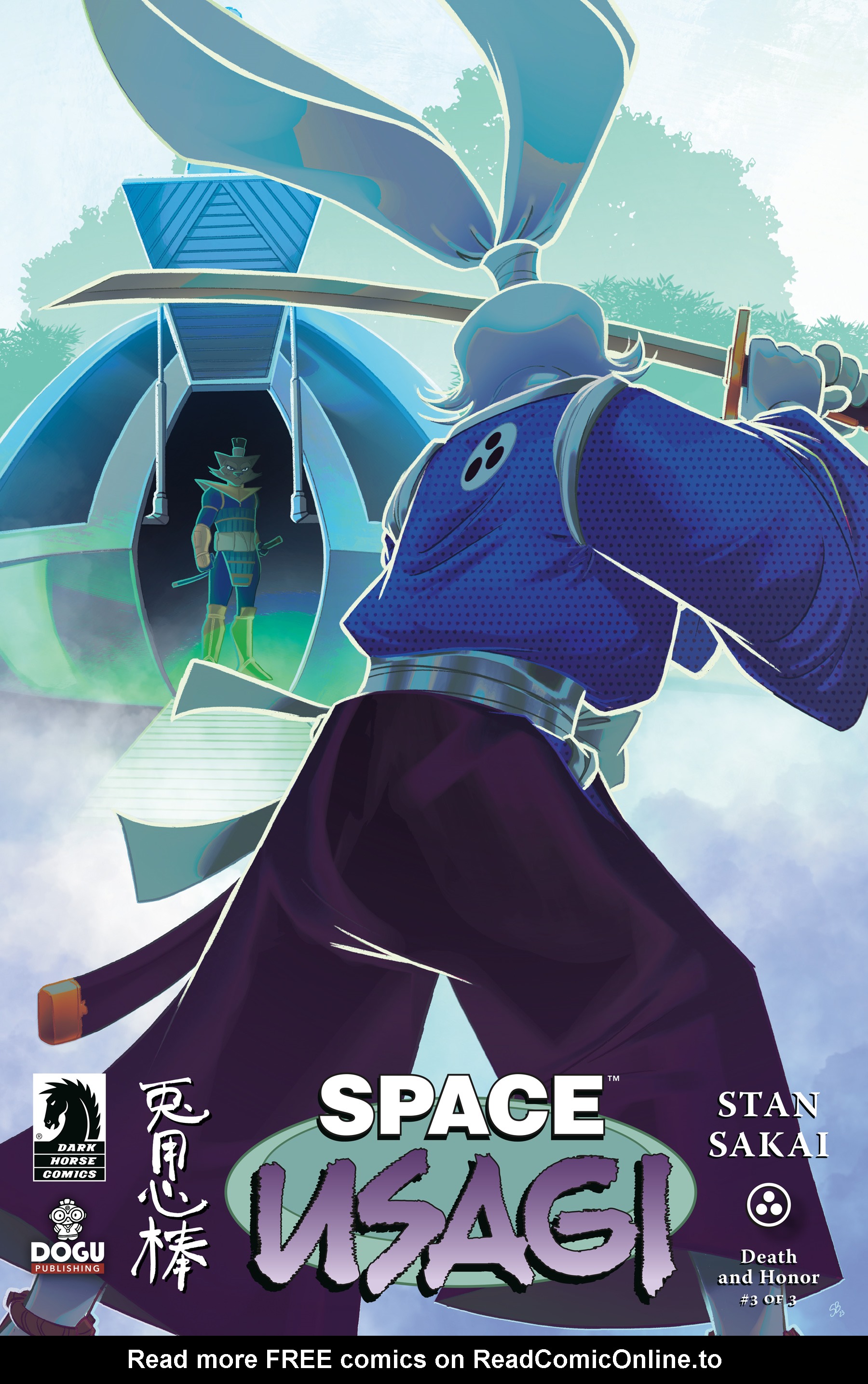 Read online Space Usagi: Death and Honor comic -  Issue #3 - 1