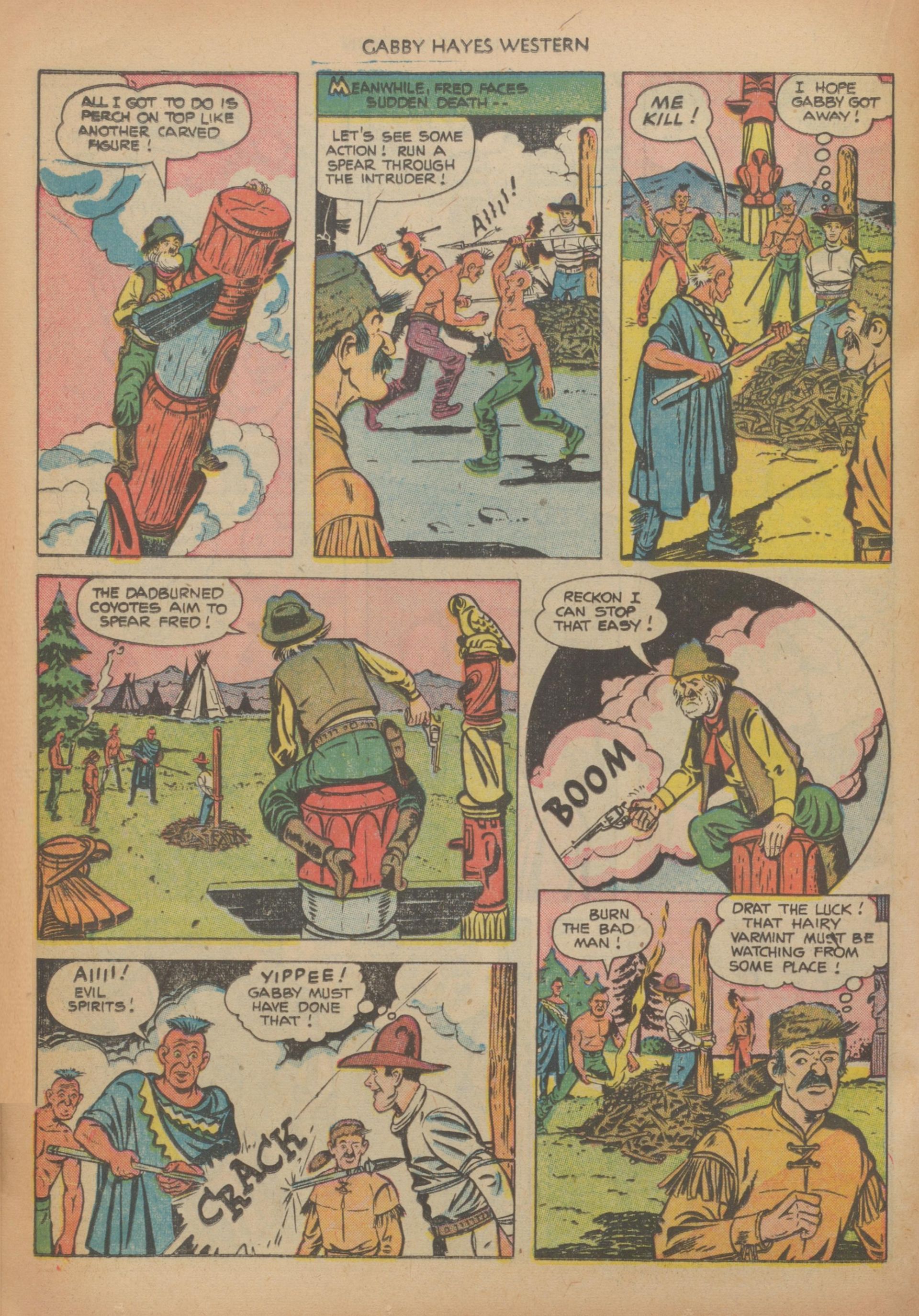 Read online Gabby Hayes Western comic -  Issue #38 - 20