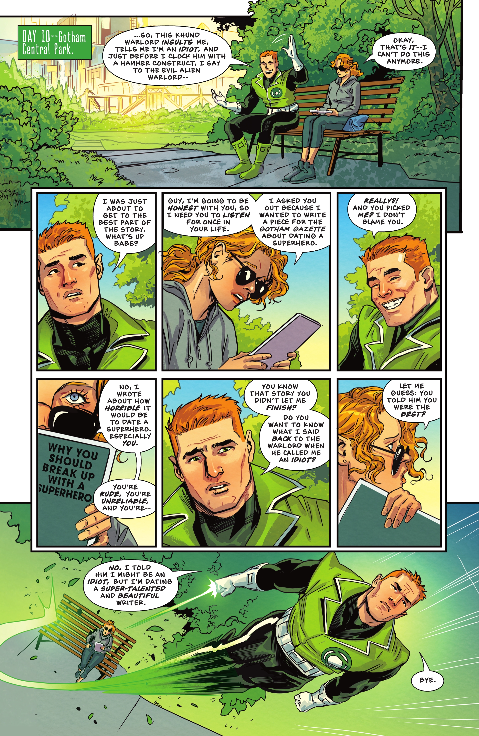 Read online DC's How to Lose a Guy Gardner in 10 Days comic -  Issue # TPB - 10