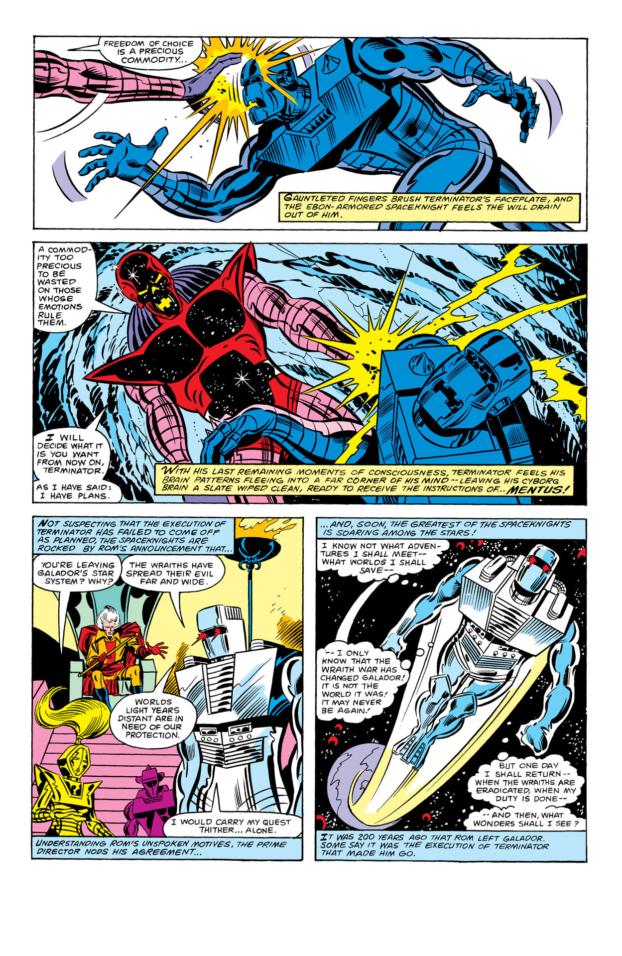 Read online Rom: The Original Marvel Years Omnibus comic -  Issue # TPB (Part 5) - 37