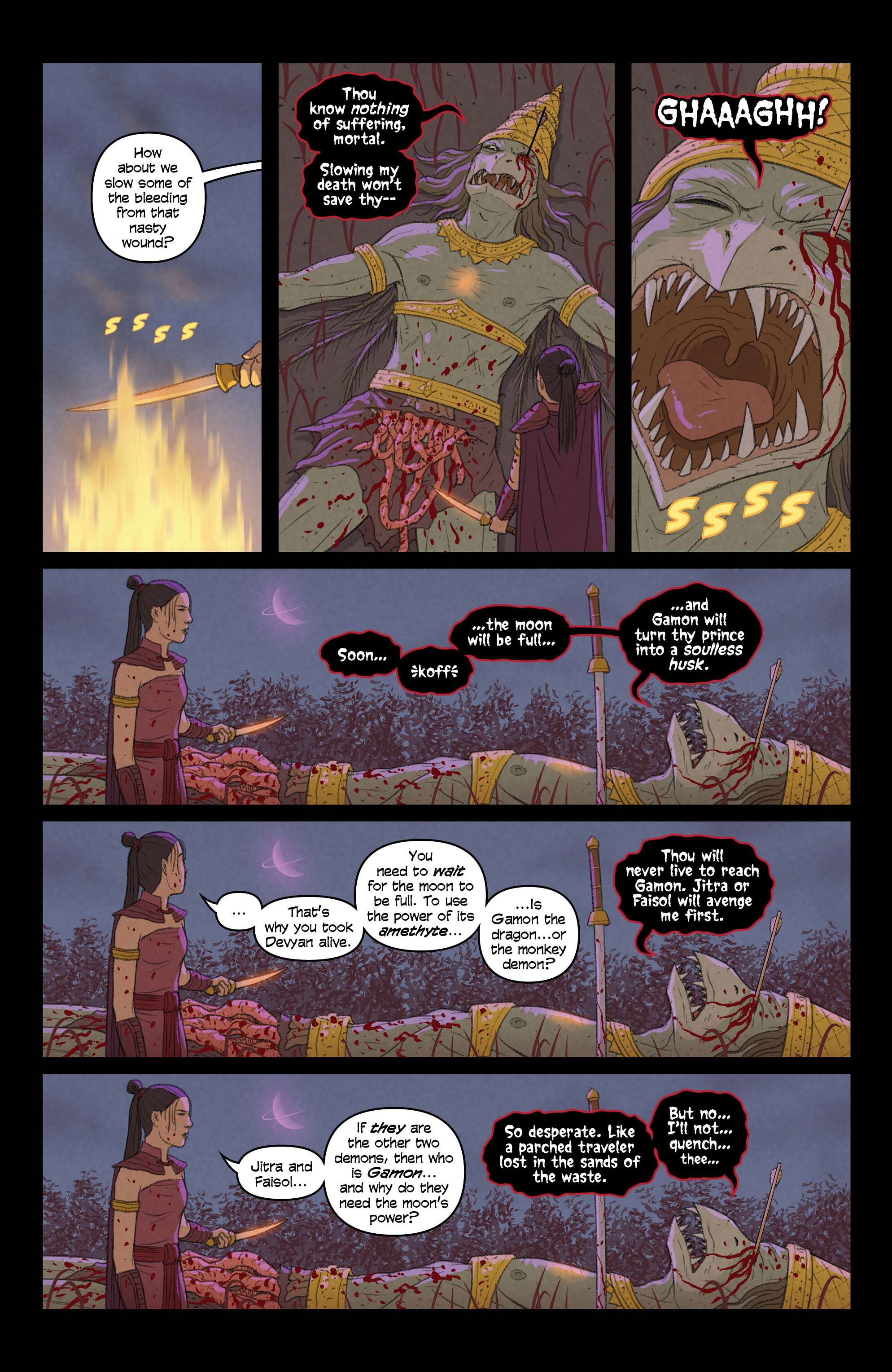 Read online Quest comic -  Issue #5 - 12