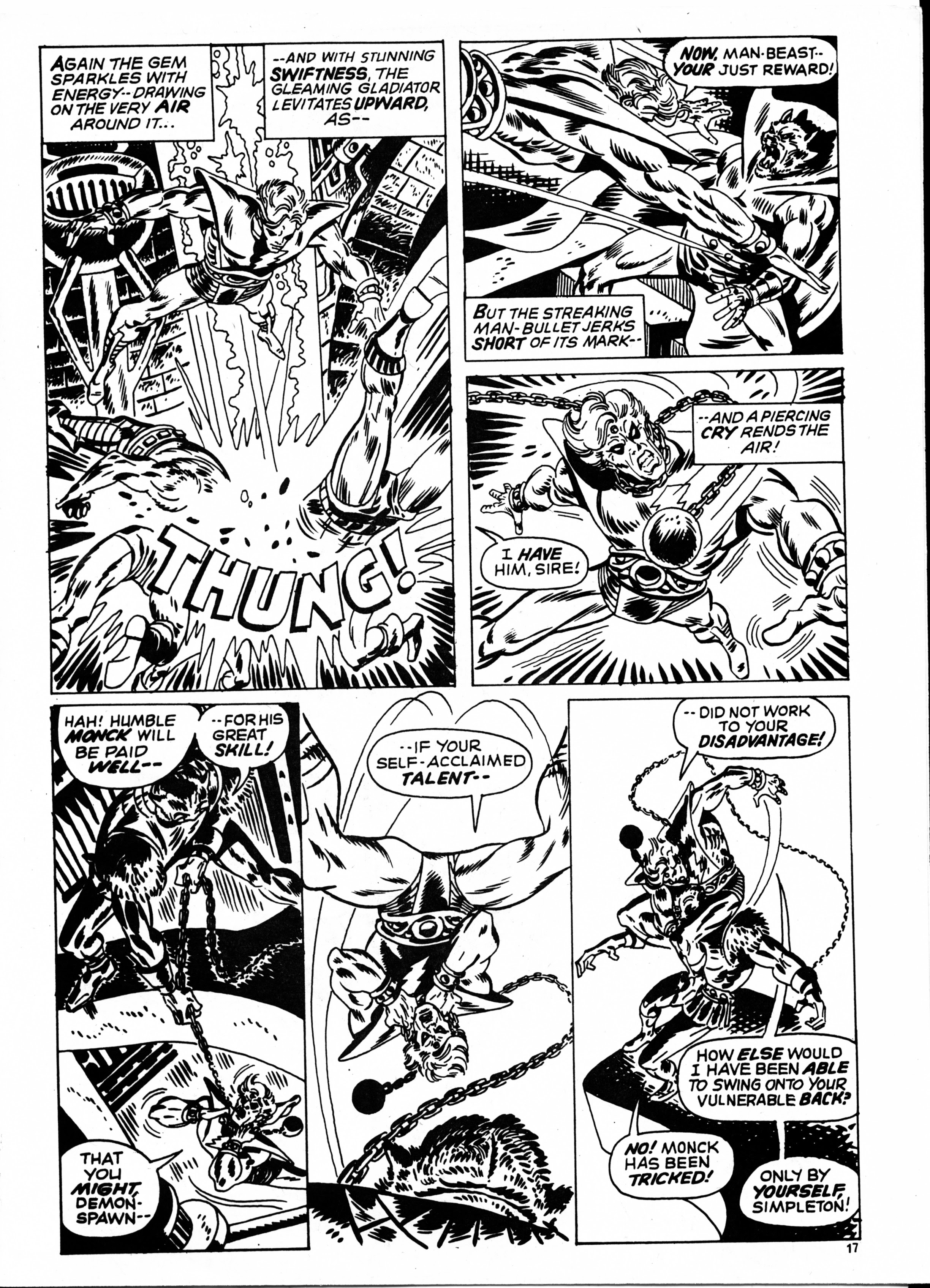 Read online Planet of the Apes (1974) comic -  Issue #35 - 17