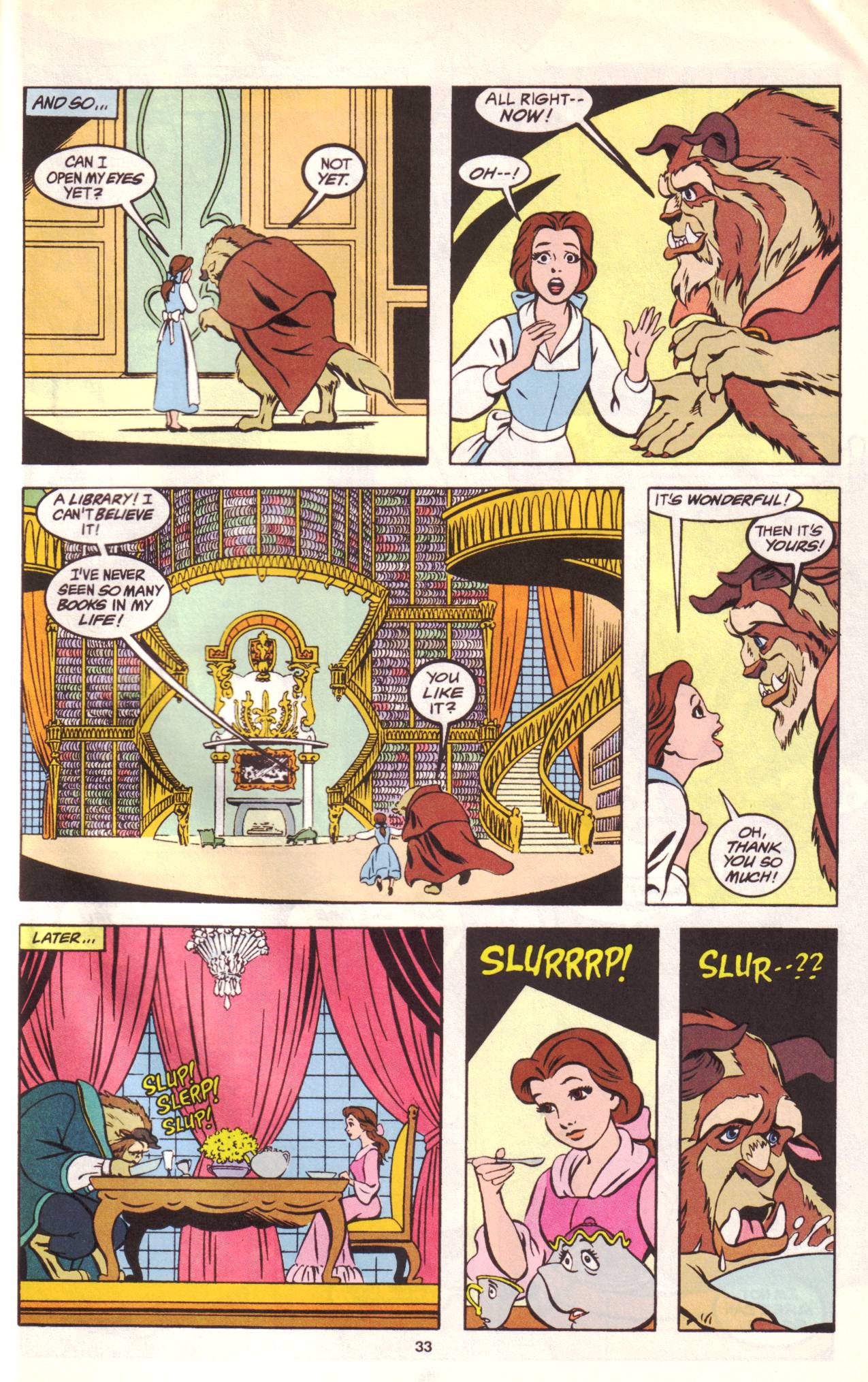 Read online Disney's Beauty and The Beast (1991) comic -  Issue # Full - 35
