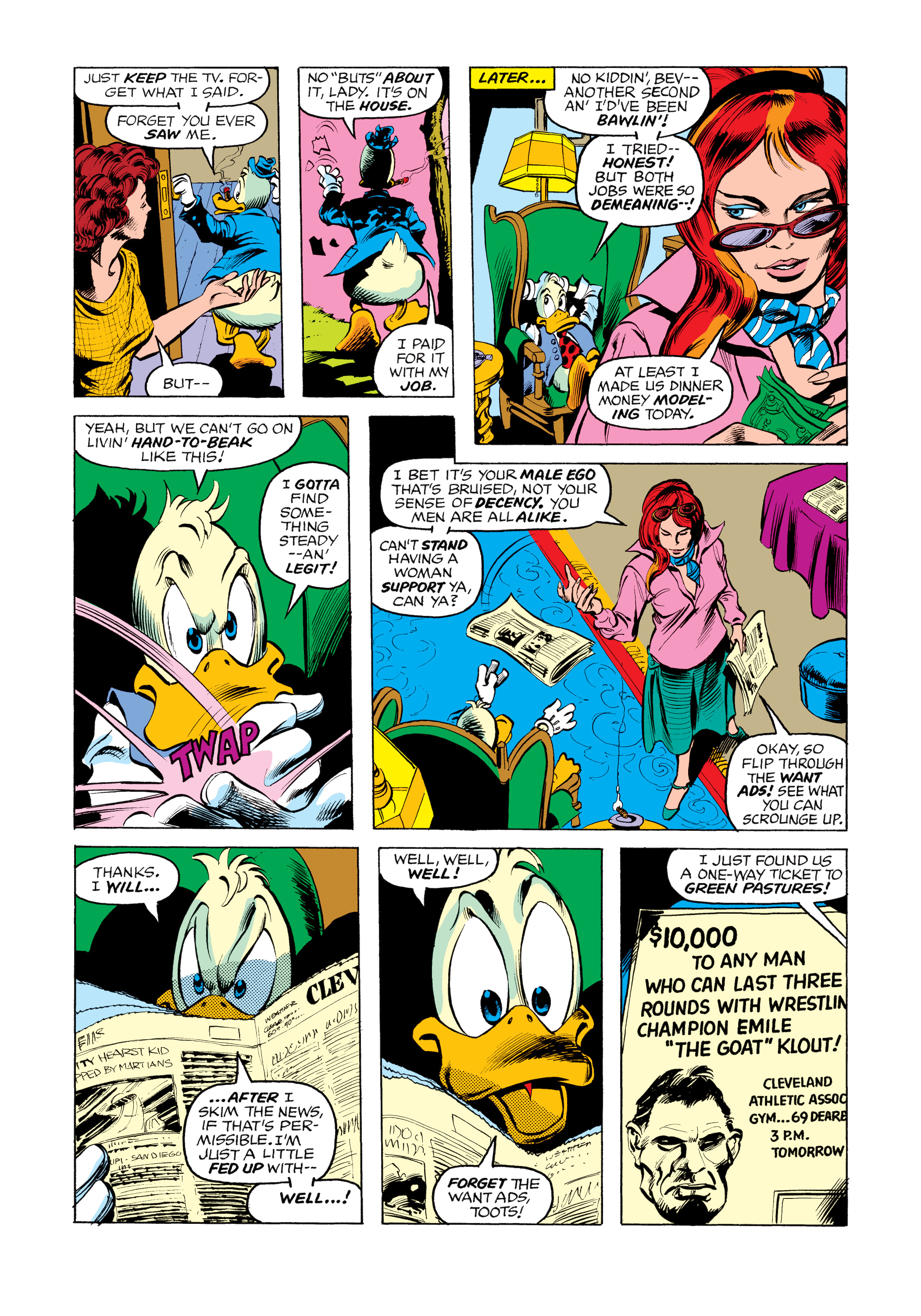Read online Marvel Masterworks: Howard the Duck comic -  Issue # TPB 1 (Part 2) - 33