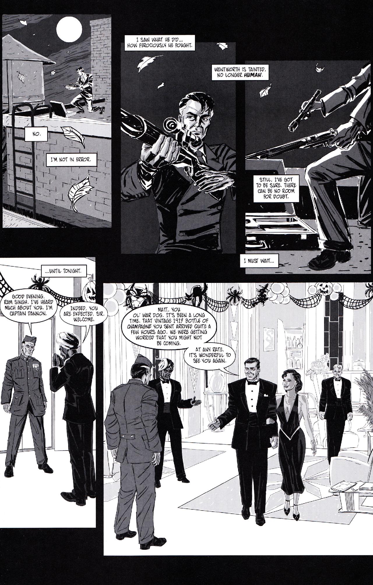 Read online Return of the Monsters: The Spider vs Werewolf comic -  Issue # Full - 18