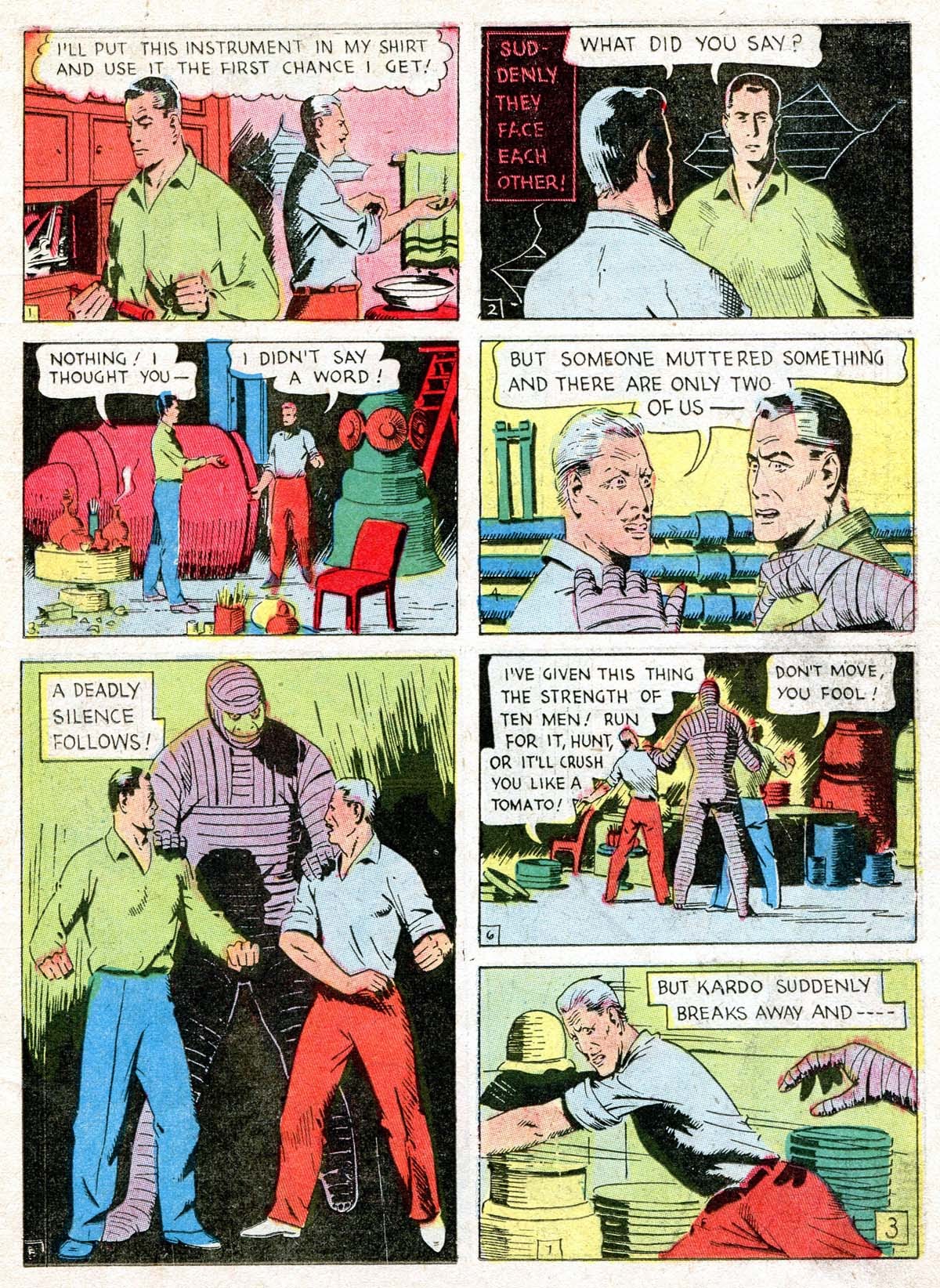 Read online Masked Marvel comic -  Issue #2 - 55