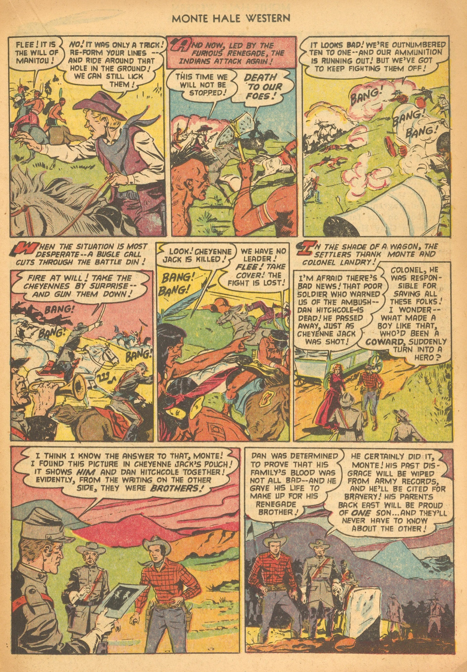 Read online Monte Hale Western comic -  Issue #80 - 15