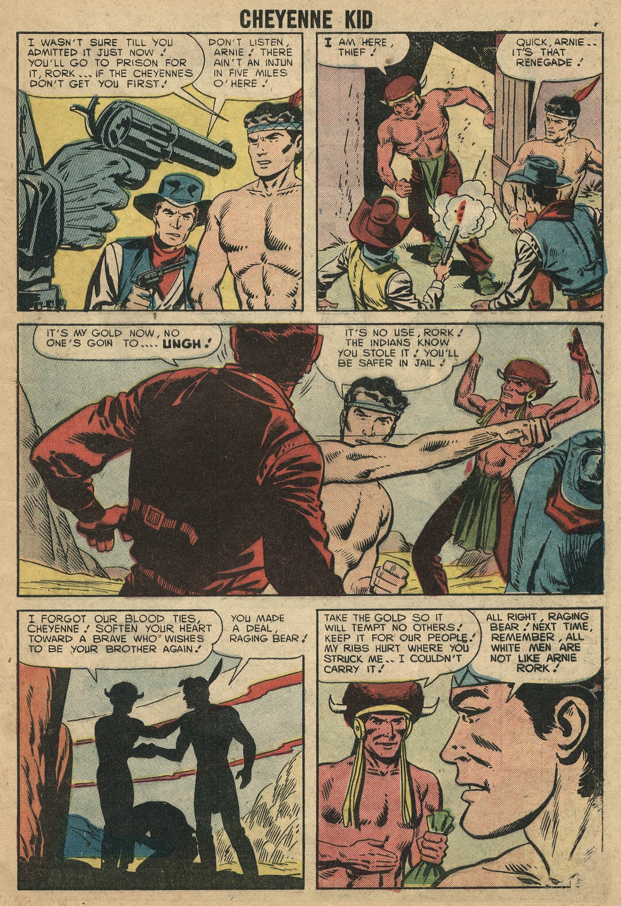 Read online Cheyenne Kid comic -  Issue #9 - 9