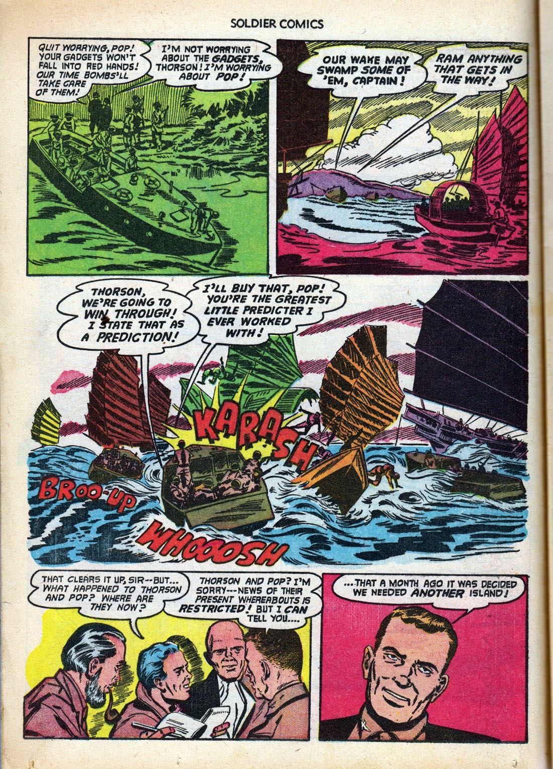 Read online Soldier Comics comic -  Issue #4 - 12