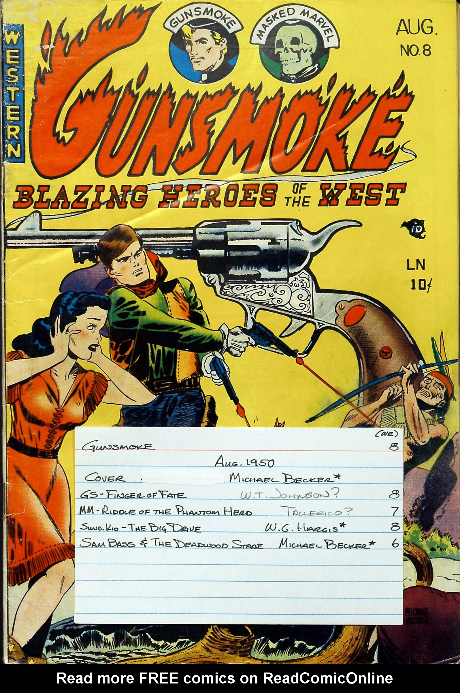 Read online Gunsmoke comic -  Issue #8 - 37