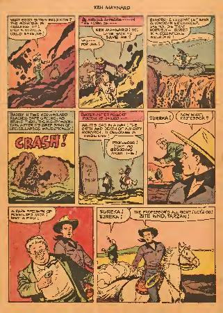 Read online Ken Maynard Western comic -  Issue #8 - 34