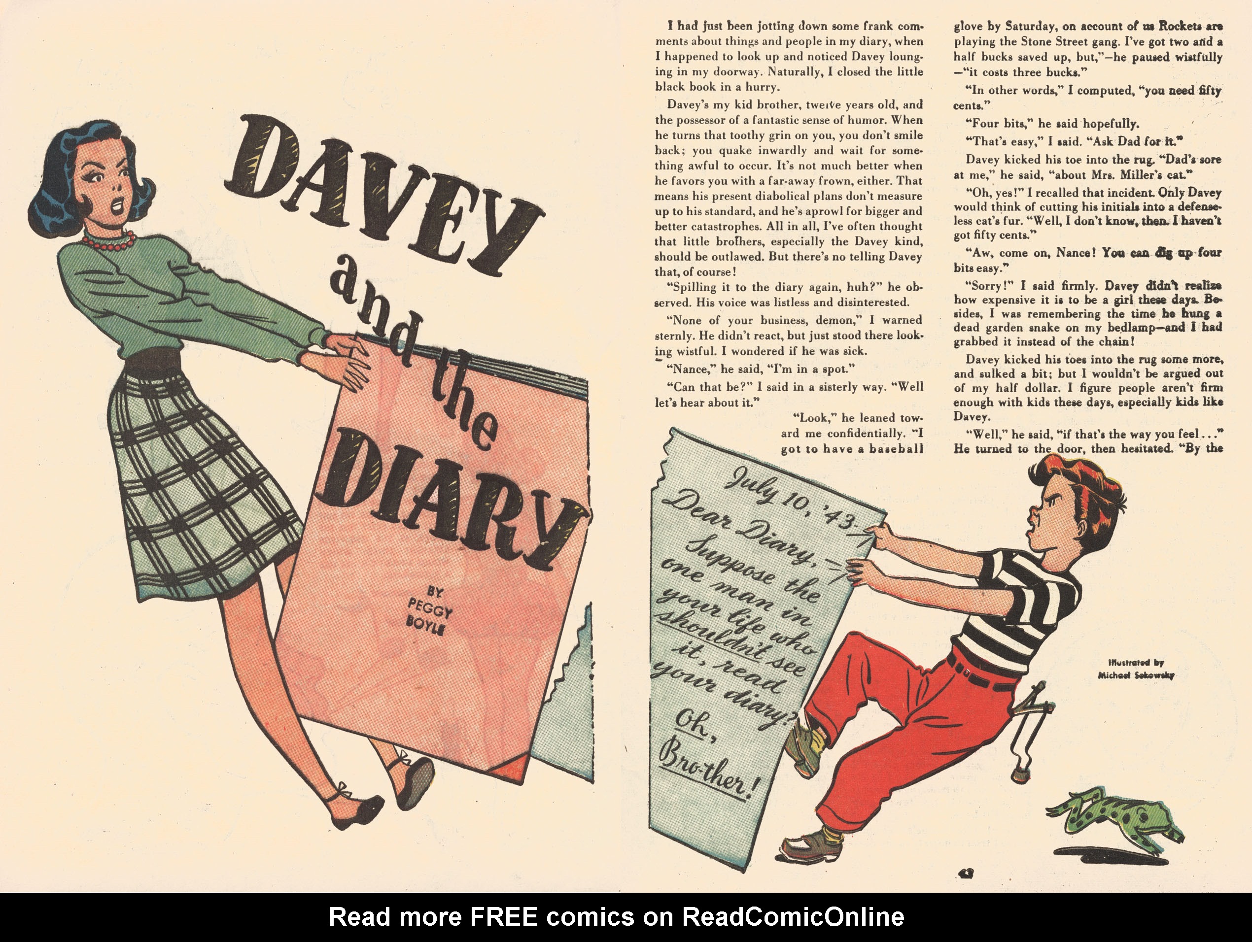 Read online Miss America Magazine comic -  Issue #34 - 35