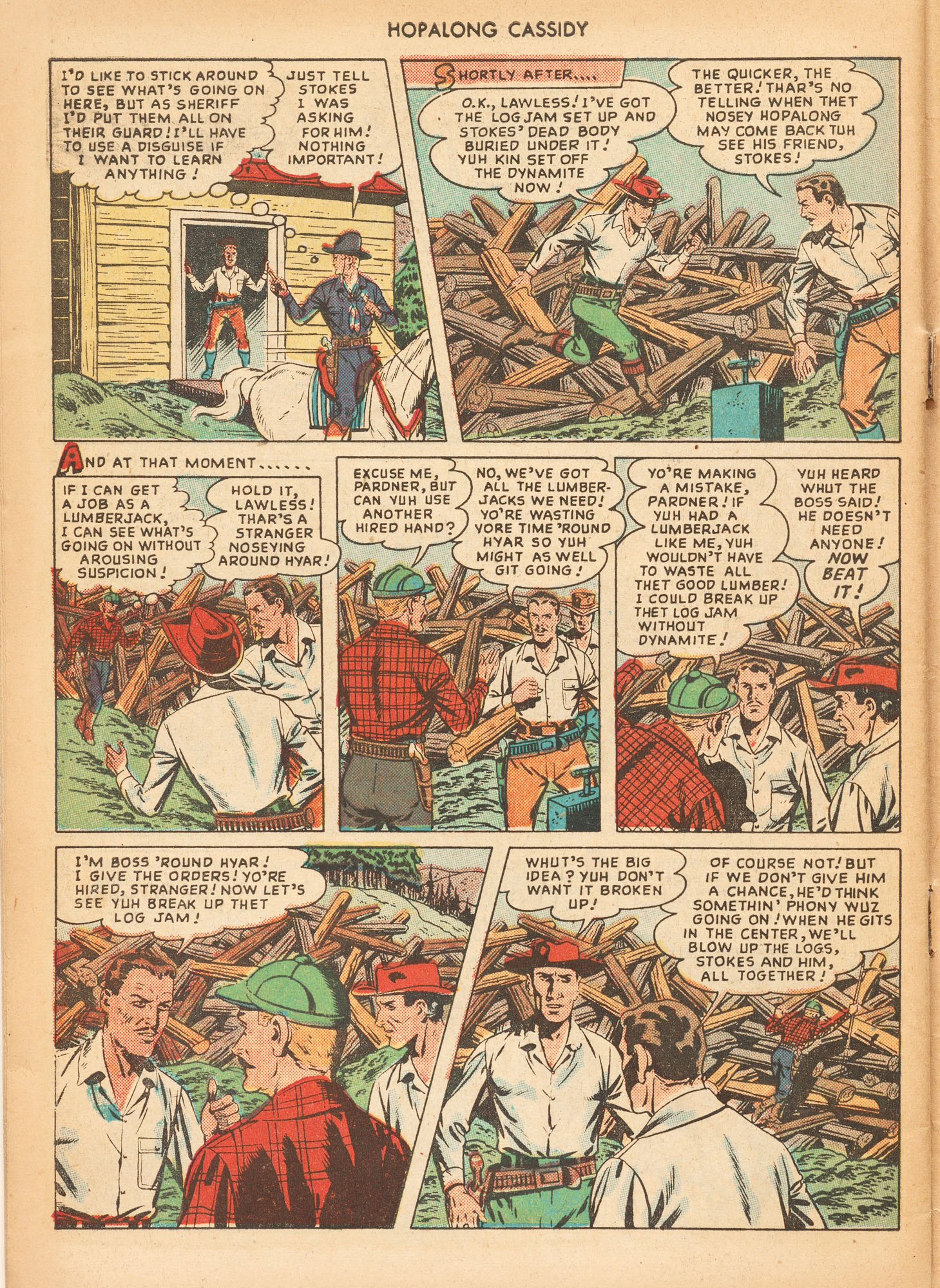 Read online Hopalong Cassidy comic -  Issue #33 - 46