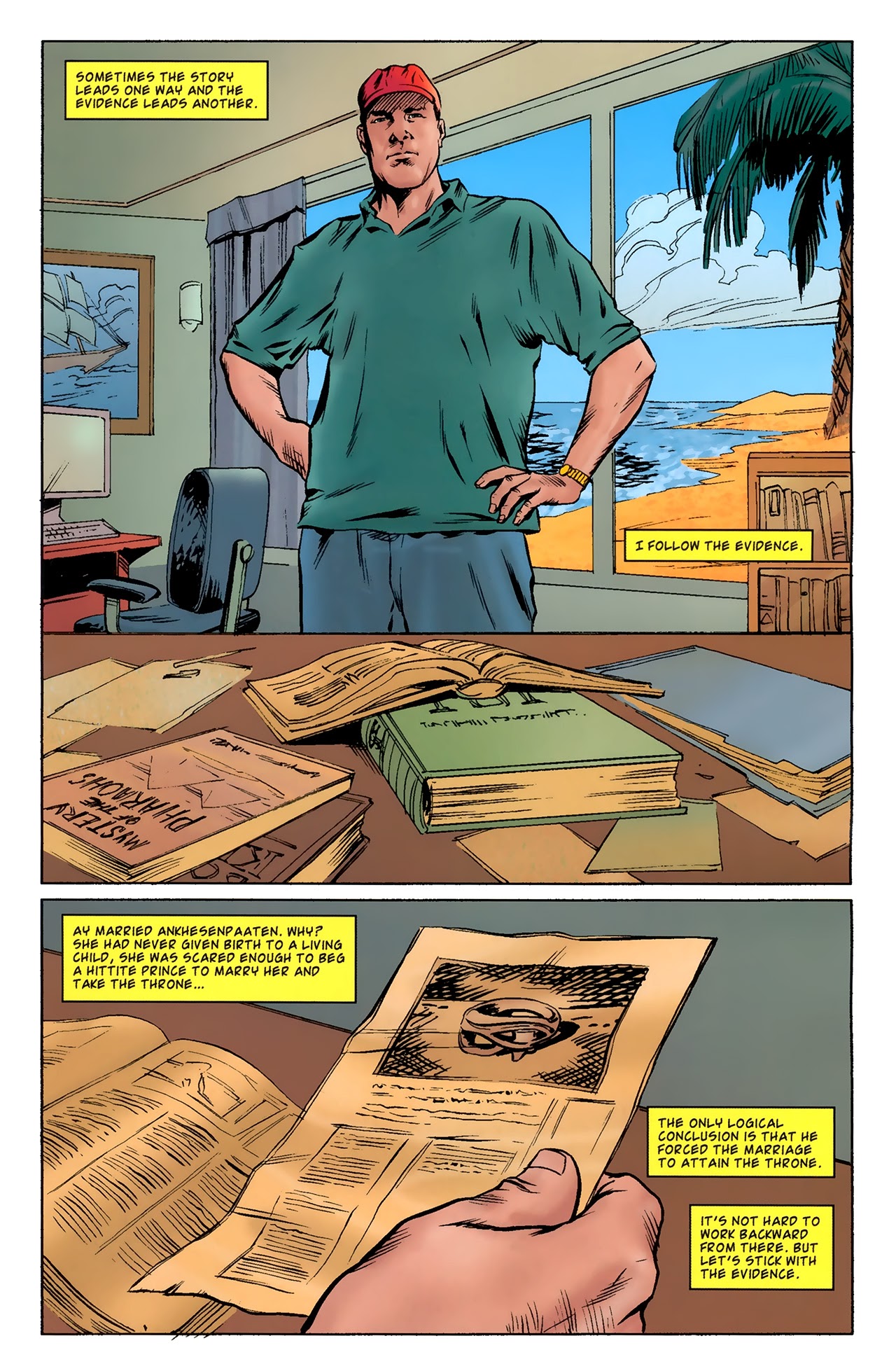 Read online The Murder of King Tut comic -  Issue #5 - 10