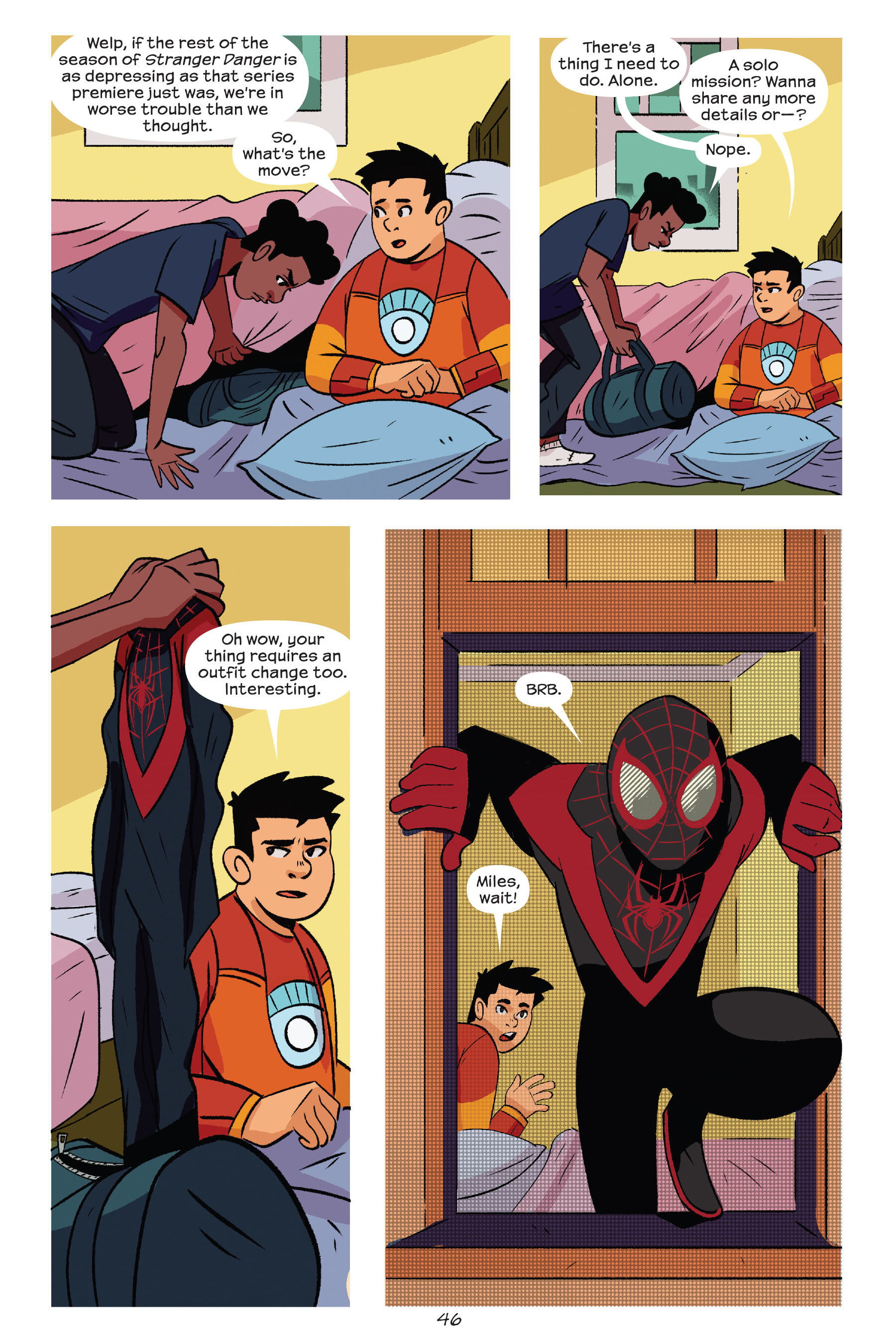 Read online Miles Morales: Stranger Tides comic -  Issue # TPB - 46