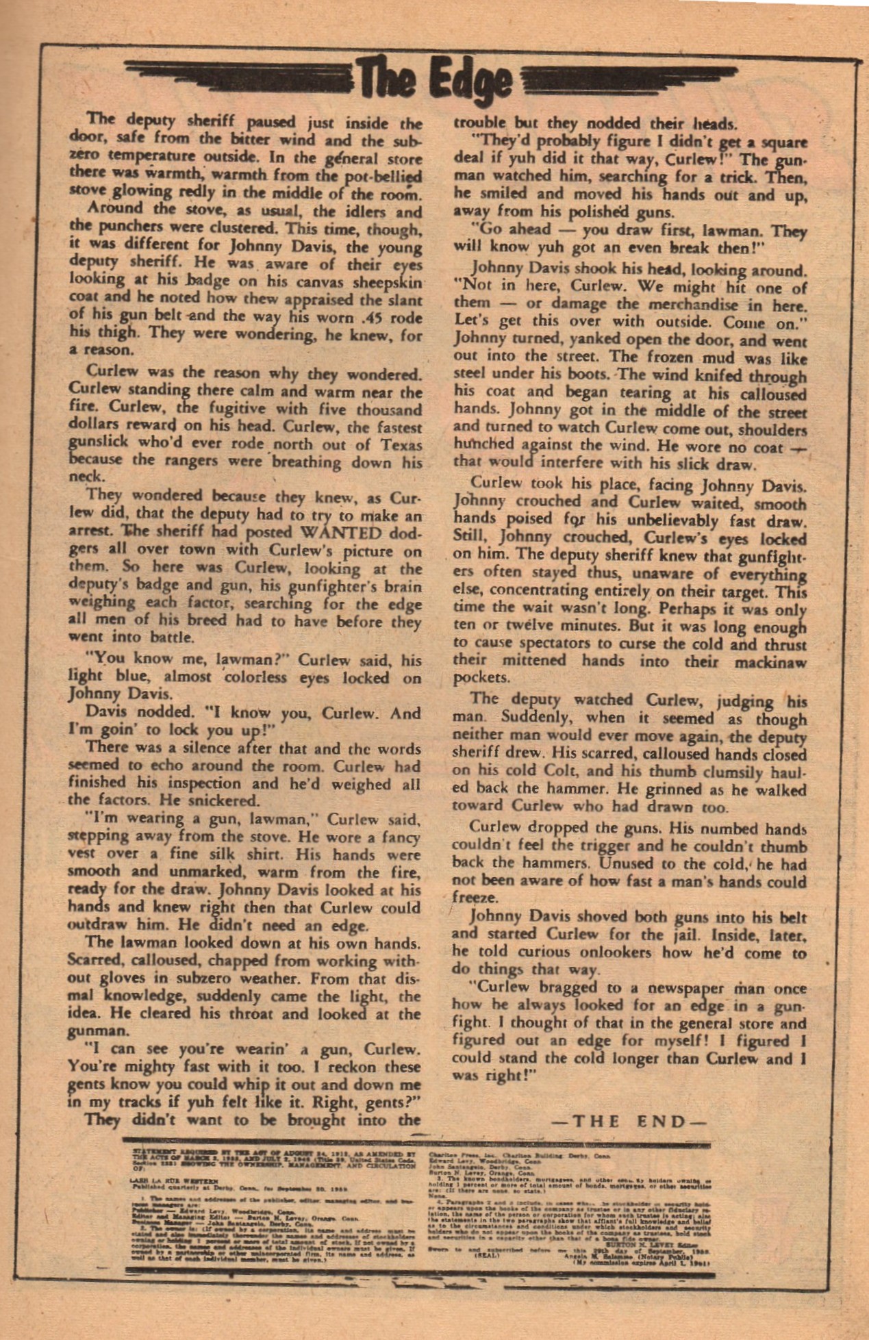 Read online Lash Larue Western (1949) comic -  Issue #78 - 19