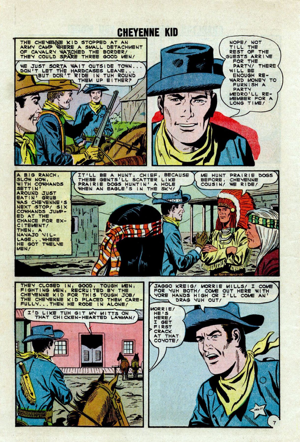 Read online Cheyenne Kid comic -  Issue #48 - 10