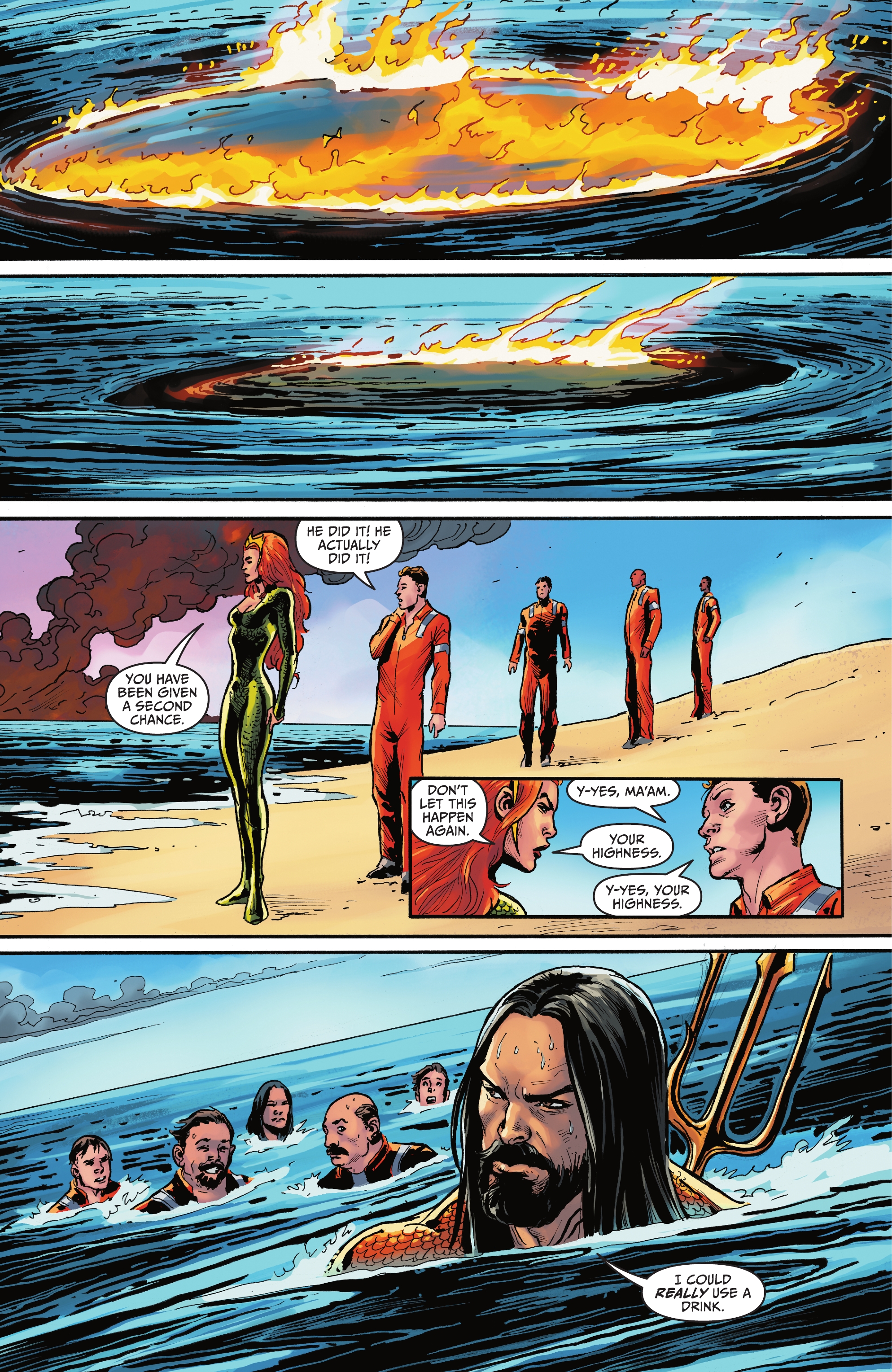 Read online Aquaman: Through Fire and Water comic -  Issue # Full - 20