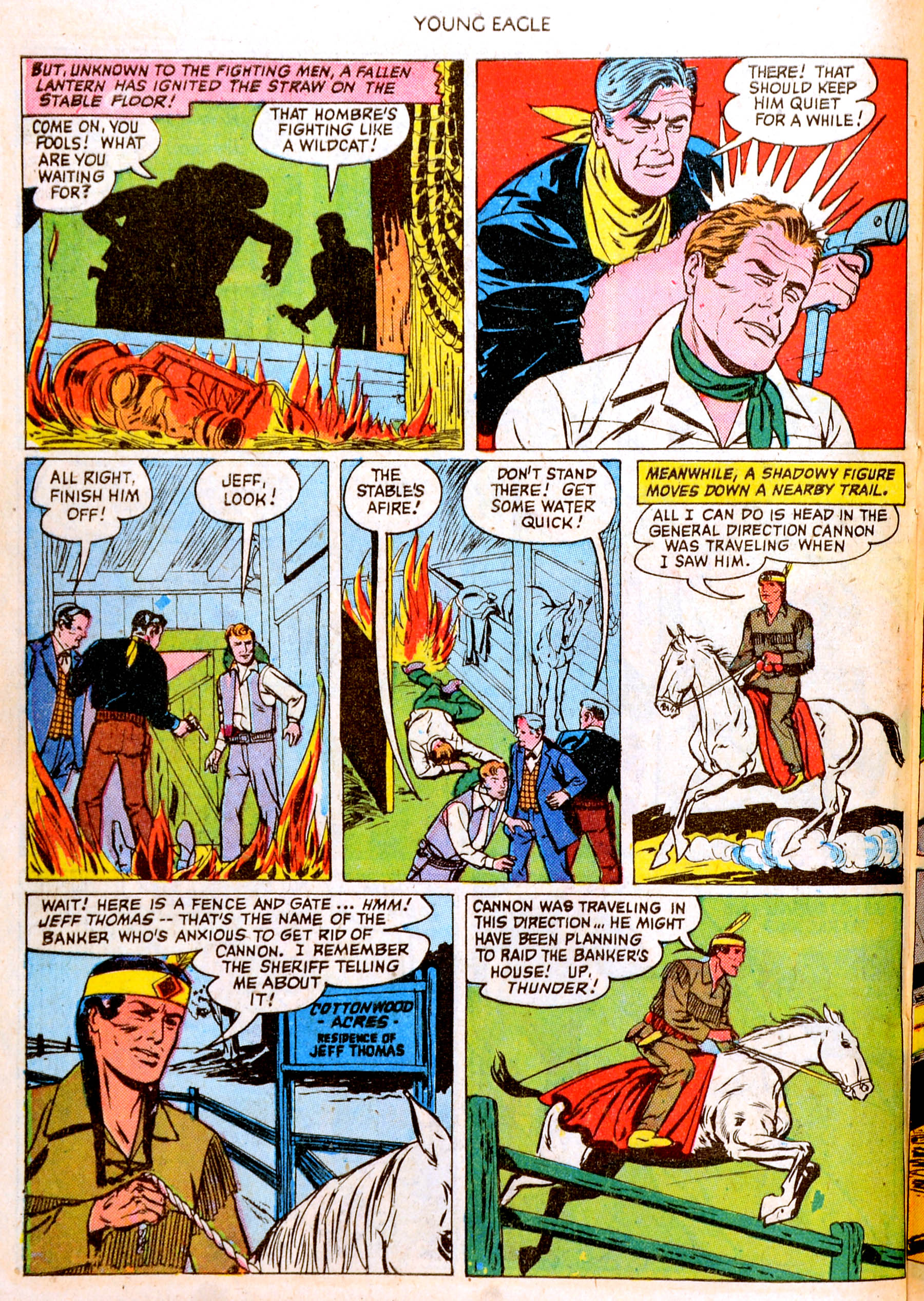 Read online Young Eagle comic -  Issue #4 - 20