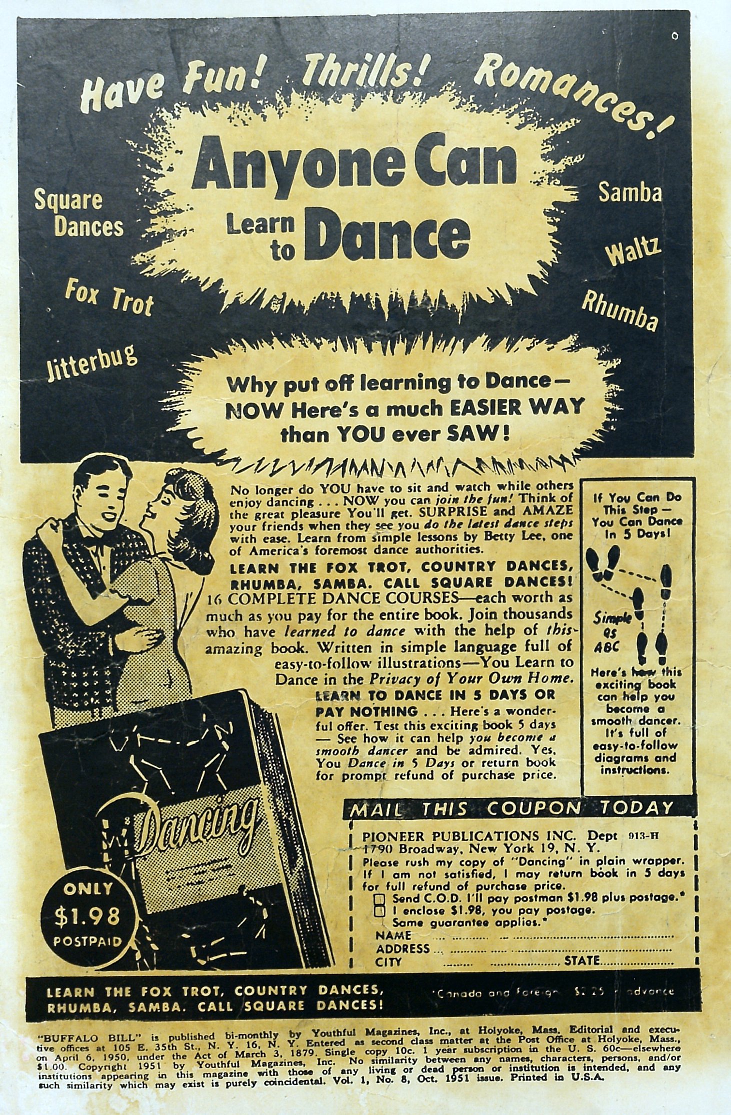 Read online Buffalo Bill comic -  Issue #8 - 2