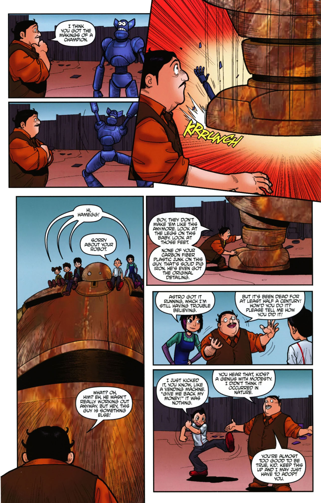 Read online Astro Boy: The Movie: Official Movie Adaptation comic -  Issue #3 - 10