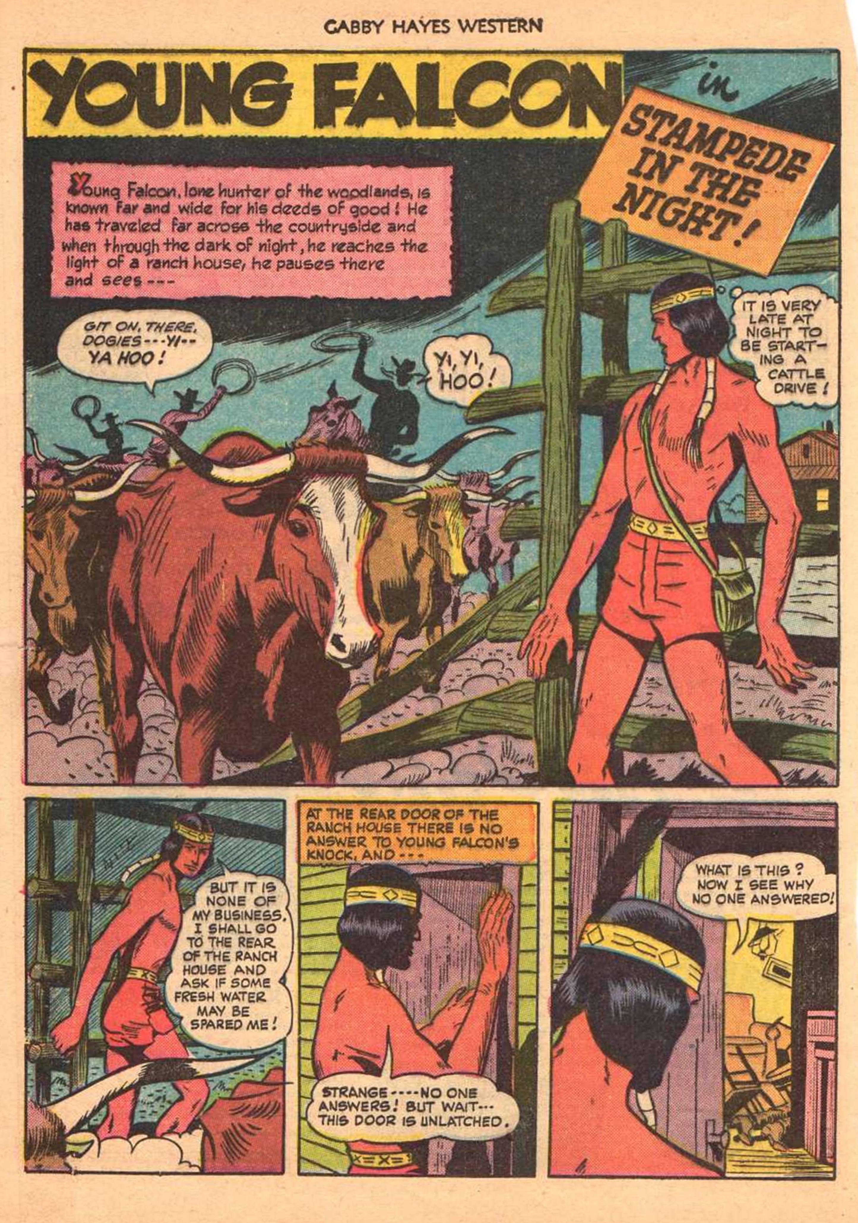 Read online Gabby Hayes Western comic -  Issue #24 - 16