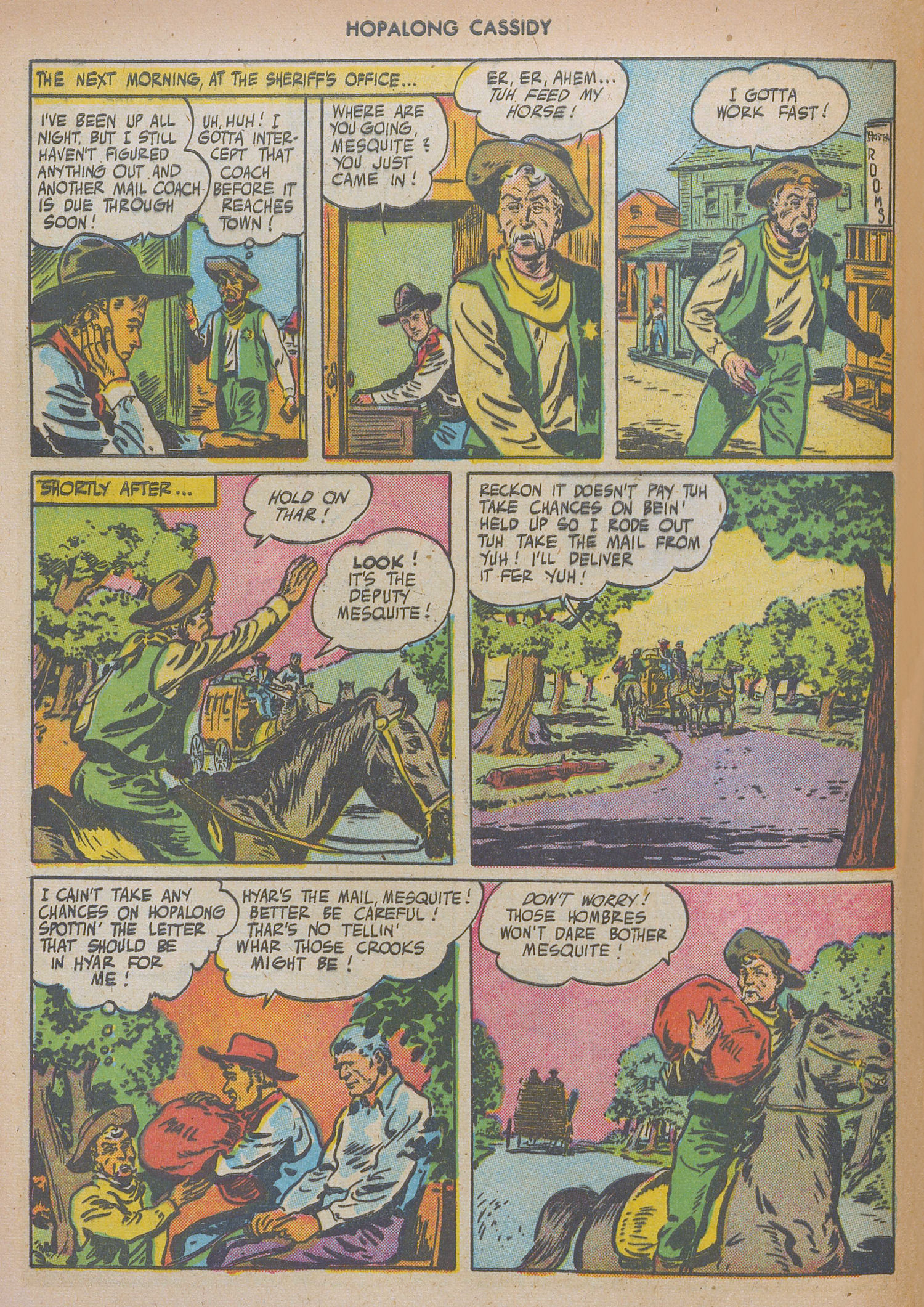 Read online Hopalong Cassidy comic -  Issue #6 - 44