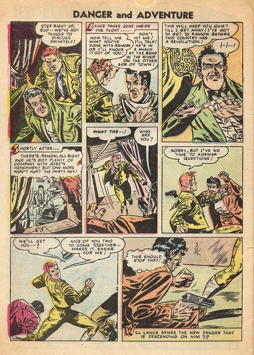 Read online Danger and Adventure comic -  Issue #26 - 32