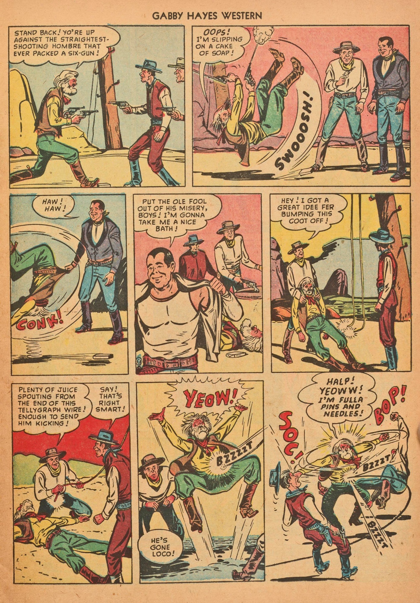 Read online Gabby Hayes Western comic -  Issue #12 - 11