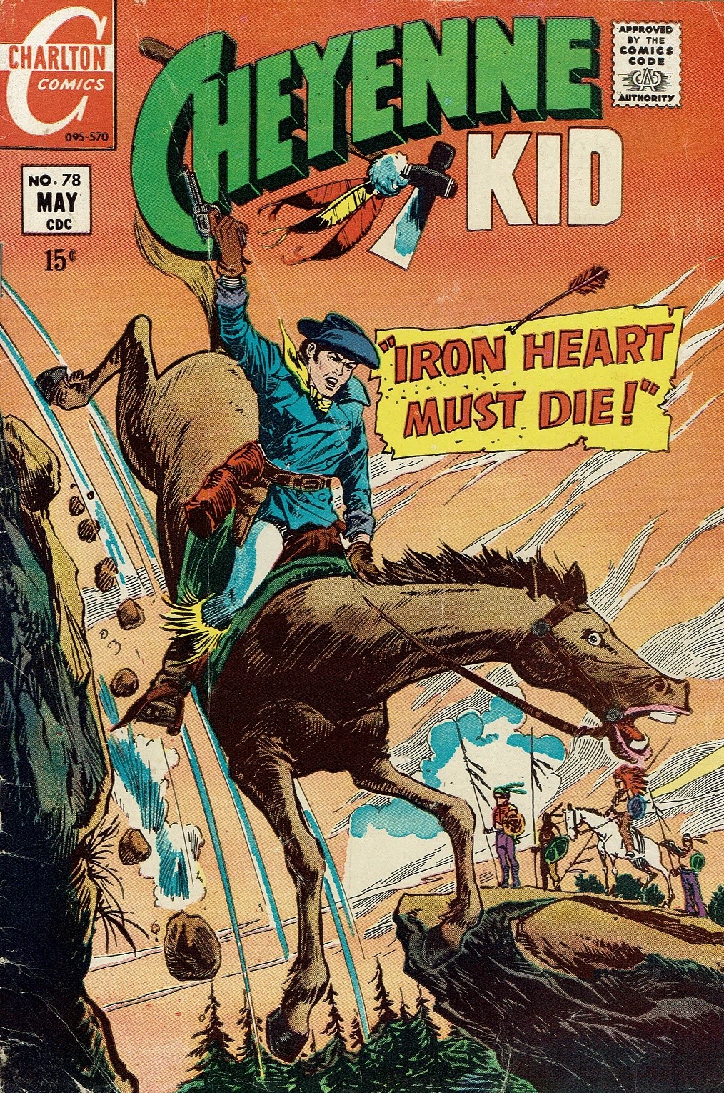 Read online Cheyenne Kid comic -  Issue #78 - 1