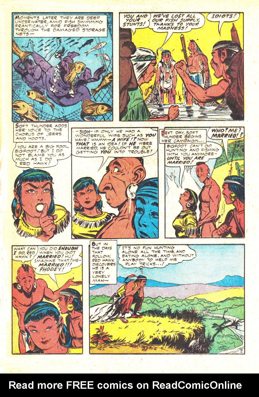 Read online Straight Arrow comic -  Issue #55 - 21