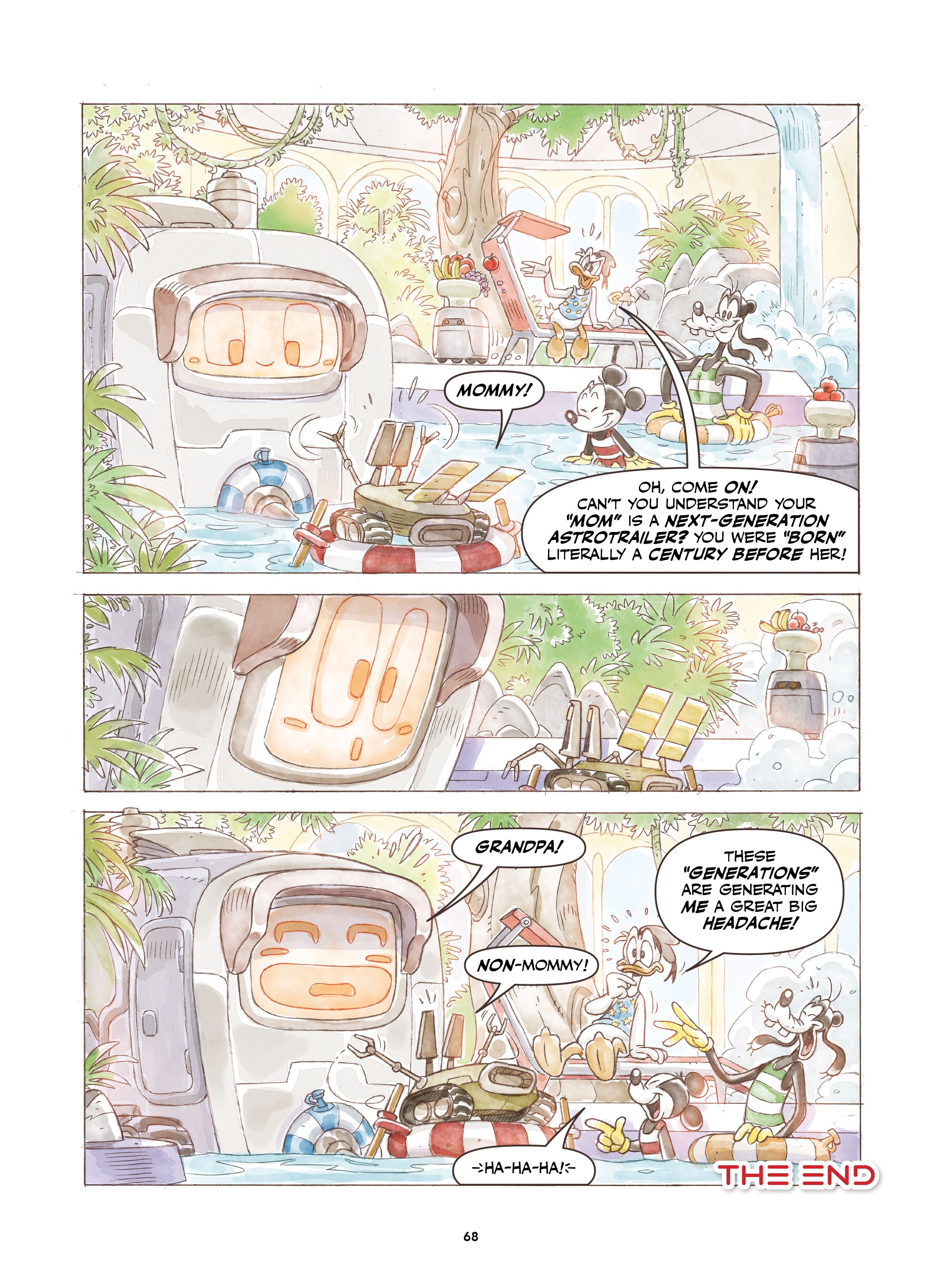 Read online Disney Once Upon a Mouse… In the Future comic -  Issue # TPB (Part 1) - 69