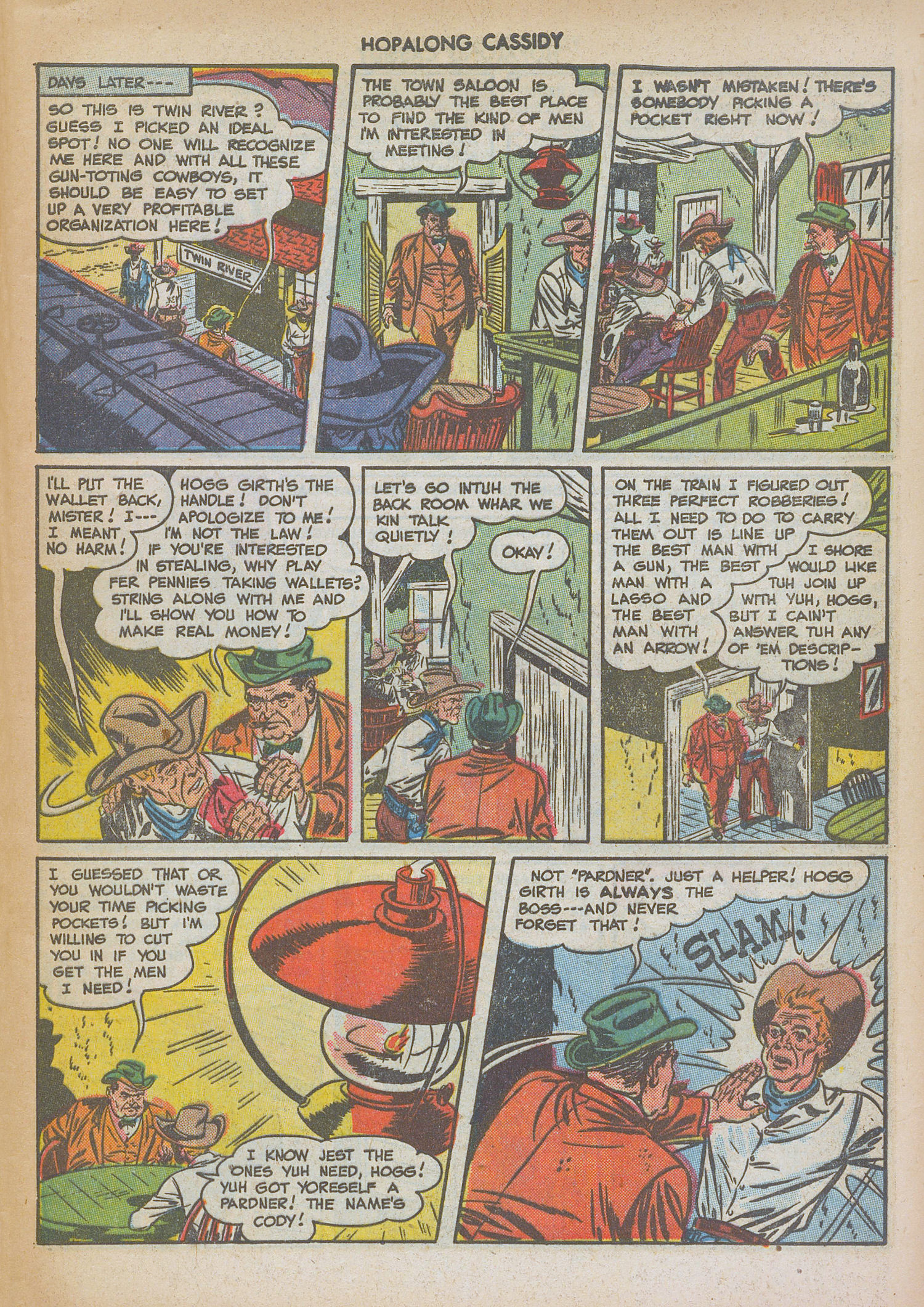 Read online Hopalong Cassidy comic -  Issue #32 - 5