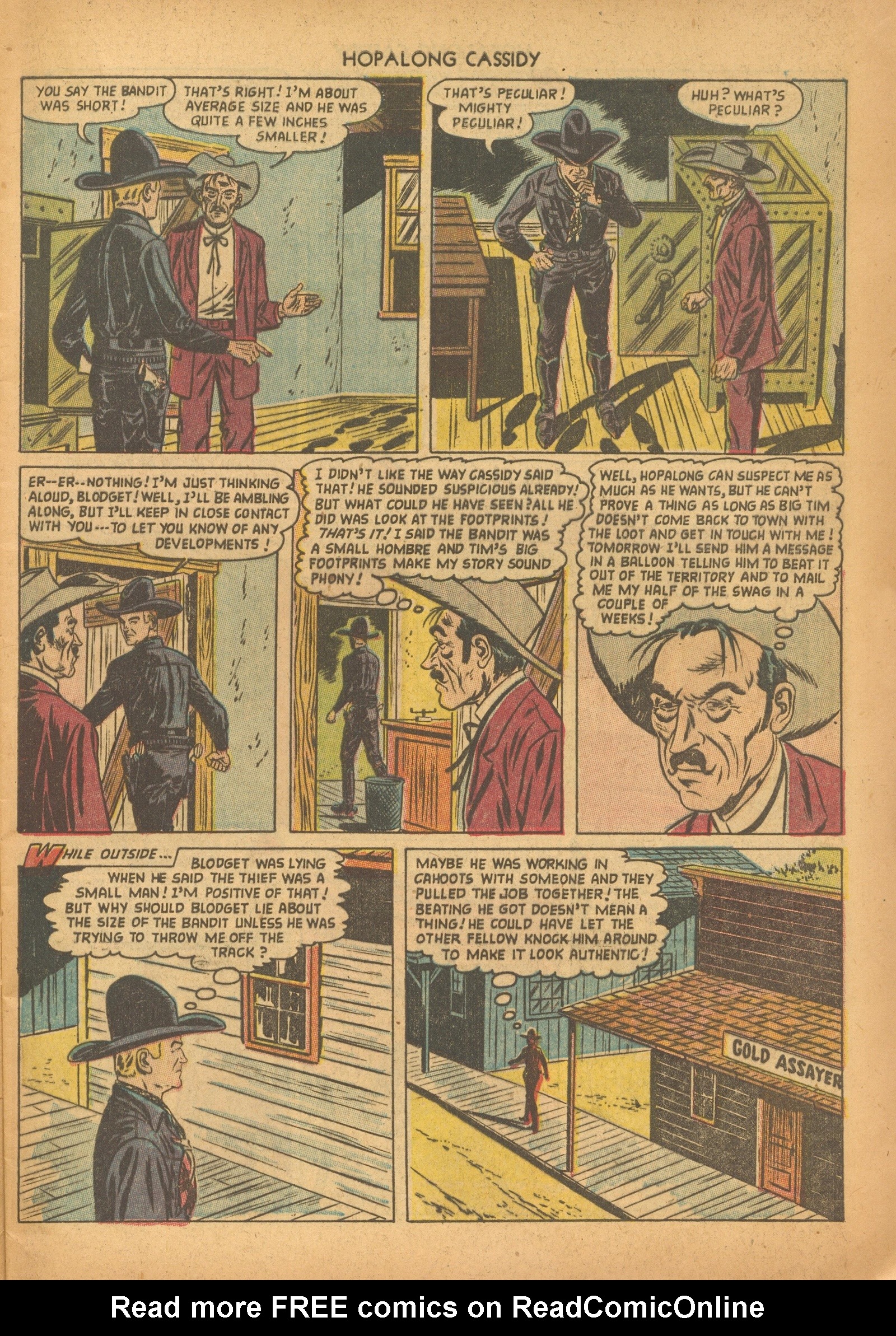Read online Hopalong Cassidy comic -  Issue #83 - 9