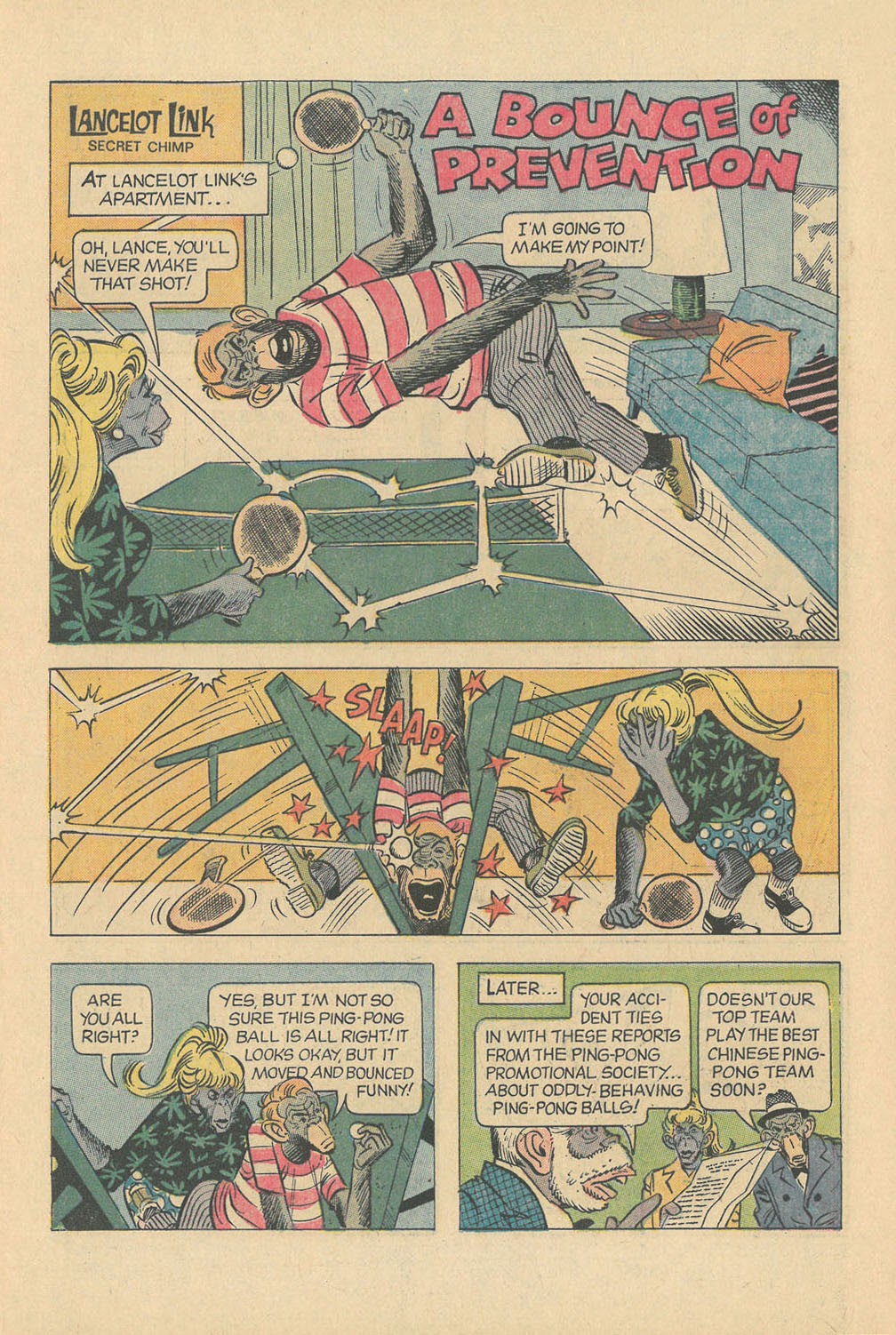 Read online Lancelot Link Secret Chimp comic -  Issue #7 - 26