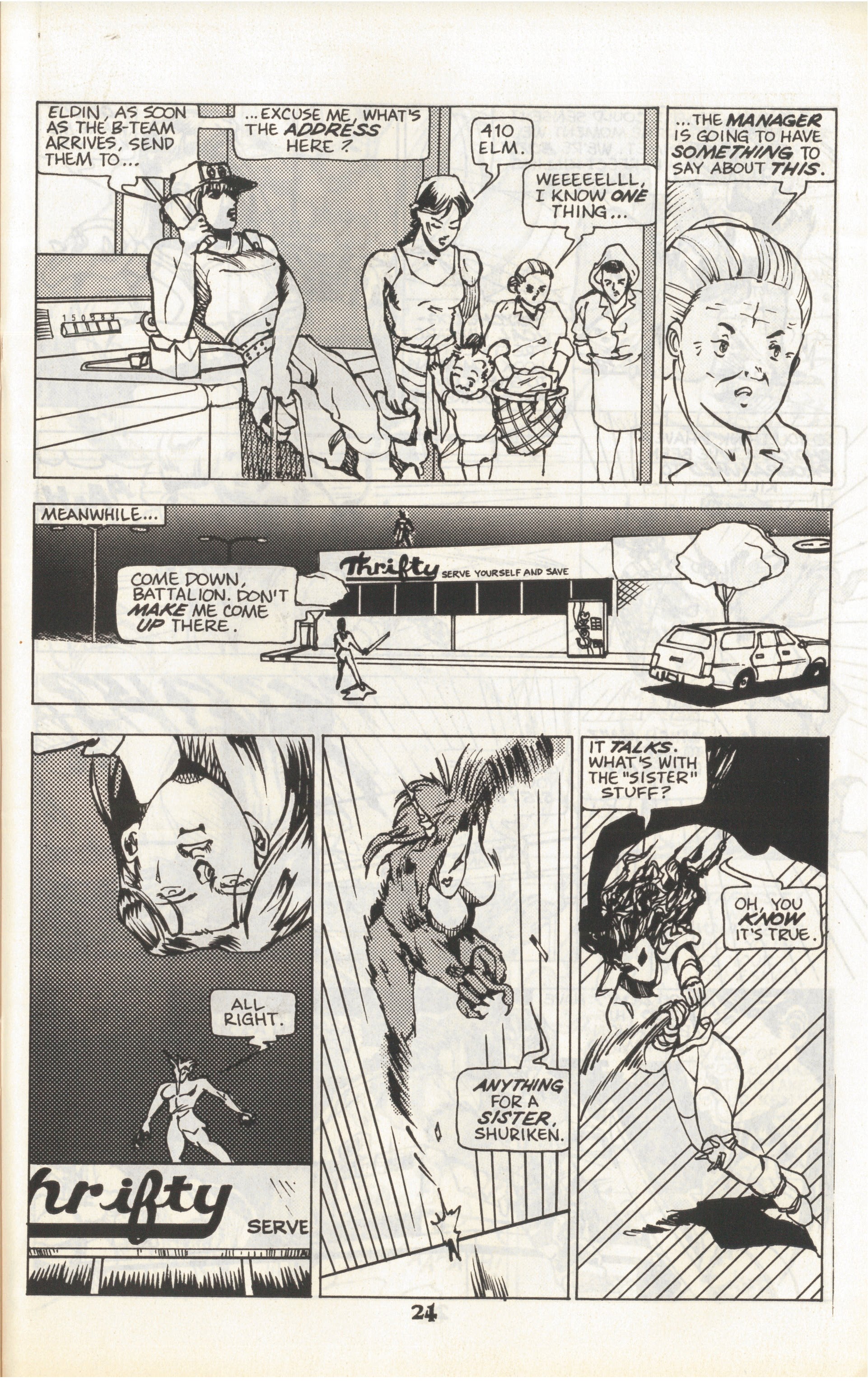 Read online Shuriken (1991) comic -  Issue #6 - 27