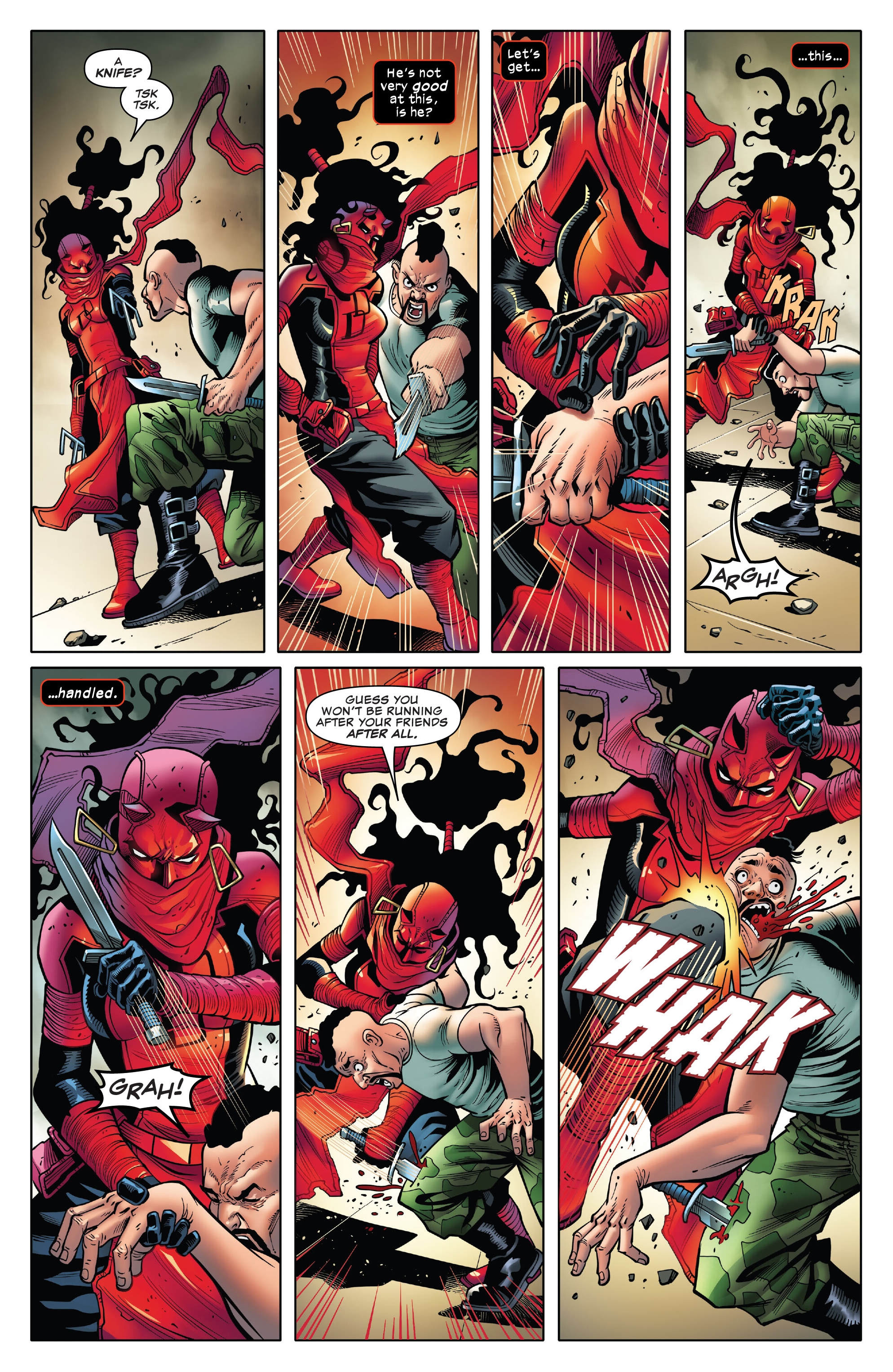 Read online Daredevil: Gang War comic -  Issue #3 - 15