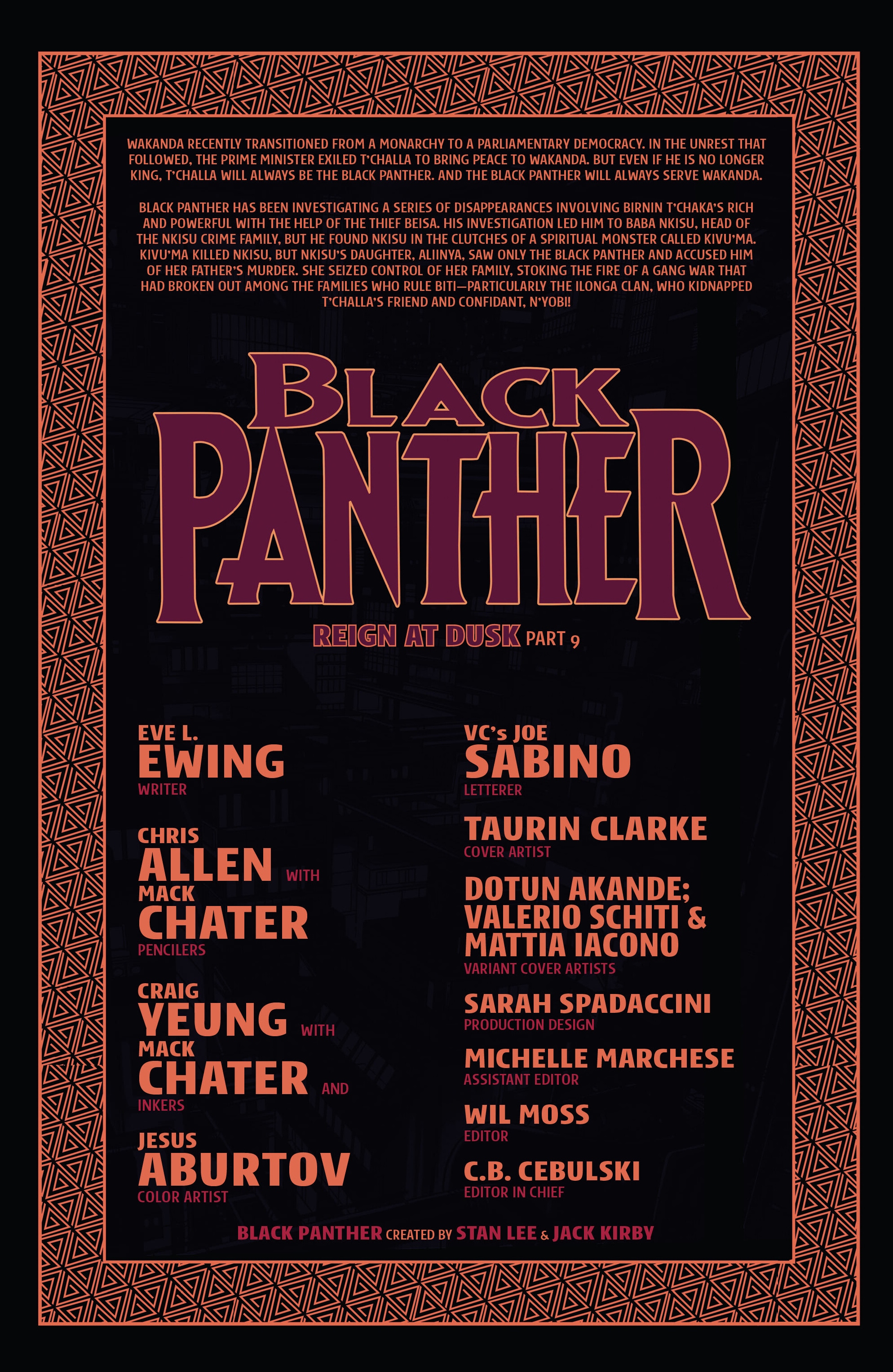Read online Black Panther (2023) comic -  Issue #9 - 2