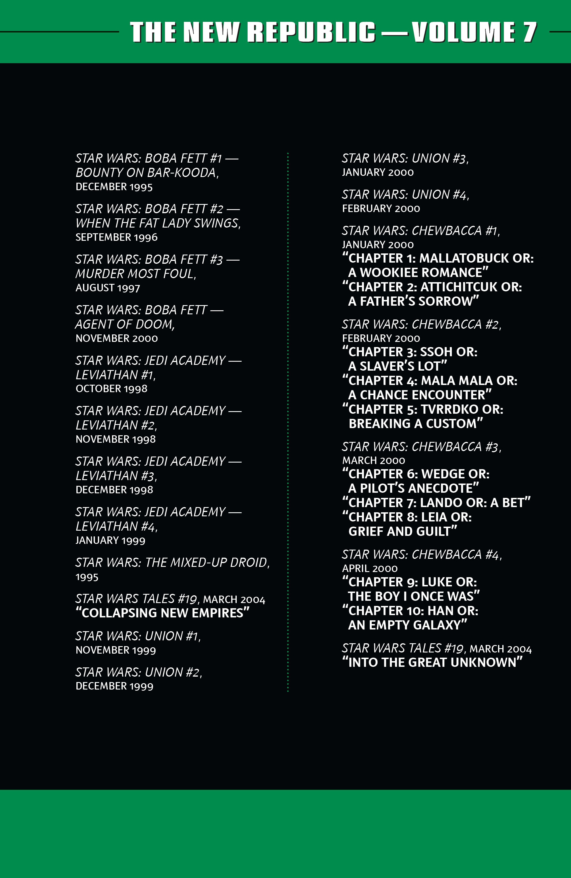 Read online Star Wars Legends: The New Republic - Epic Collection comic -  Issue # TPB 7 (Part 1) - 4