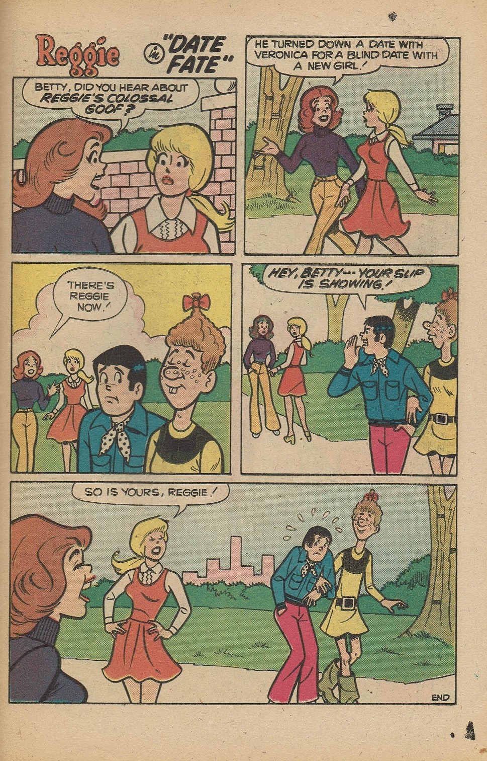 Read online Reggie's Wise Guy Jokes comic -  Issue #38 - 31