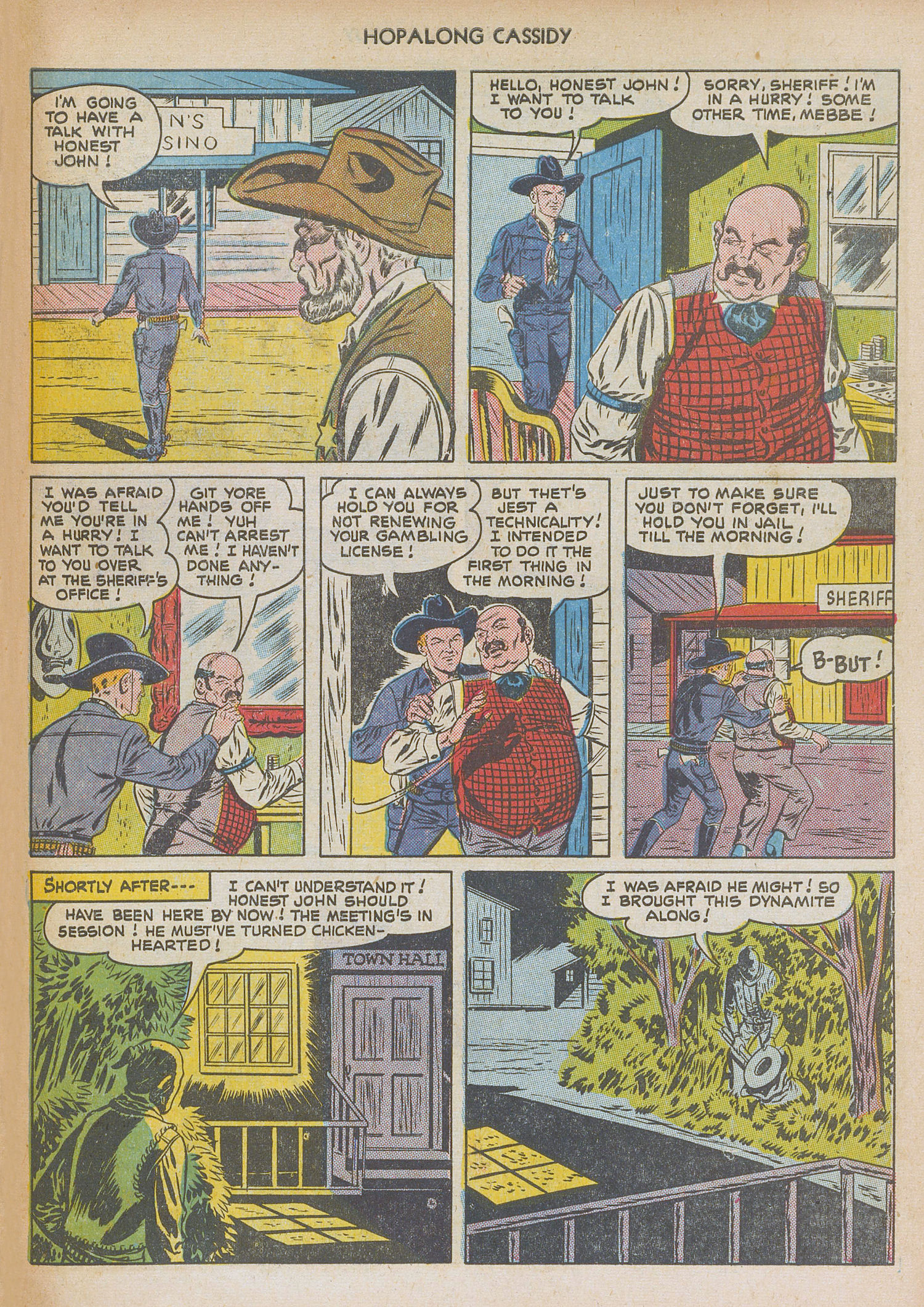 Read online Hopalong Cassidy comic -  Issue #55 - 31