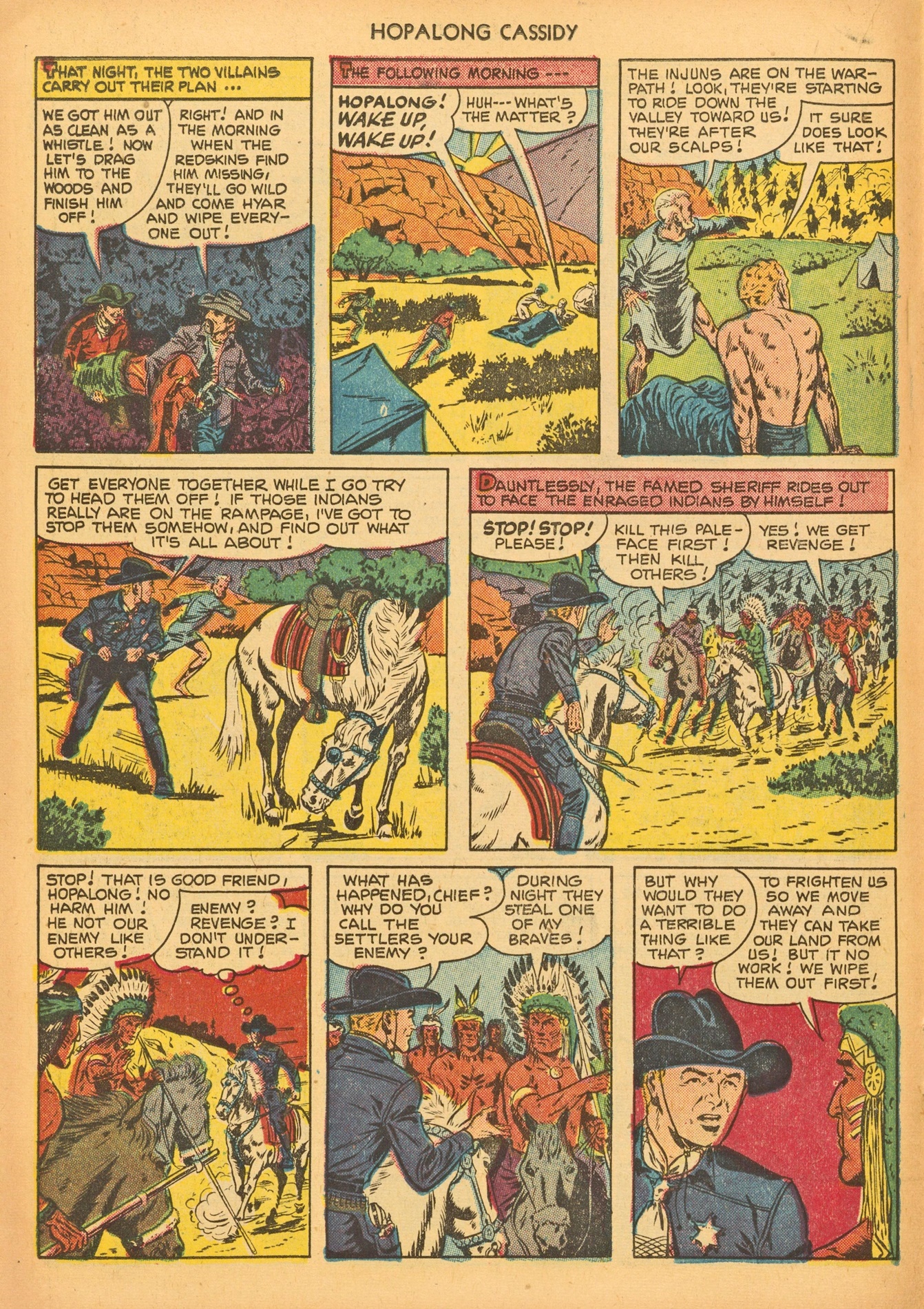 Read online Hopalong Cassidy comic -  Issue #63 - 18