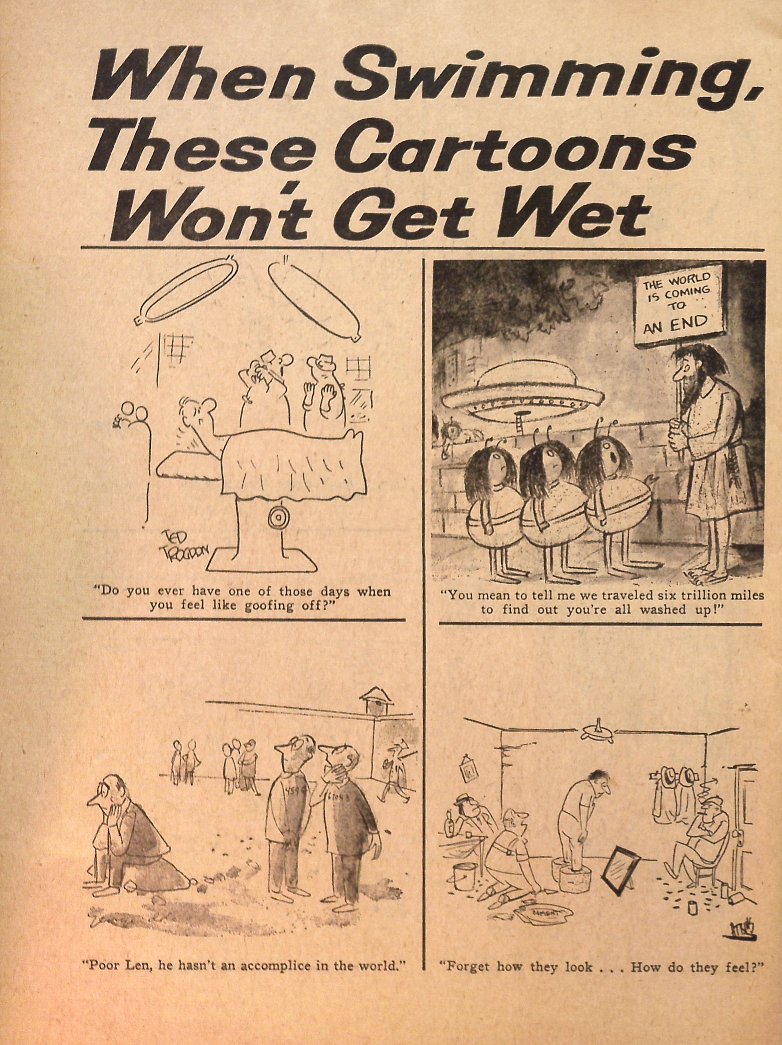 Read online Cartoons and Gags comic -  Issue #40 - 50