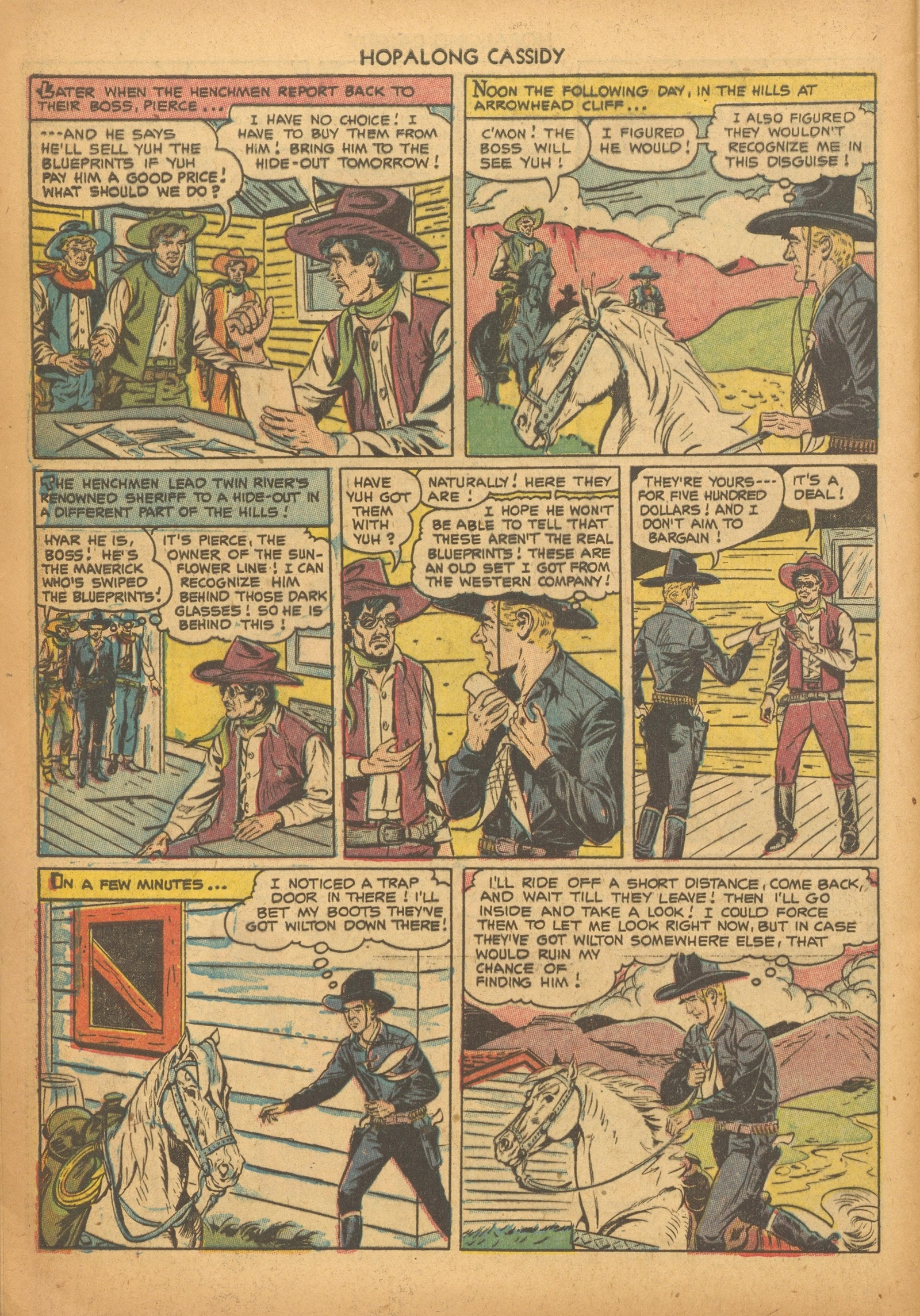 Read online Hopalong Cassidy comic -  Issue #83 - 28