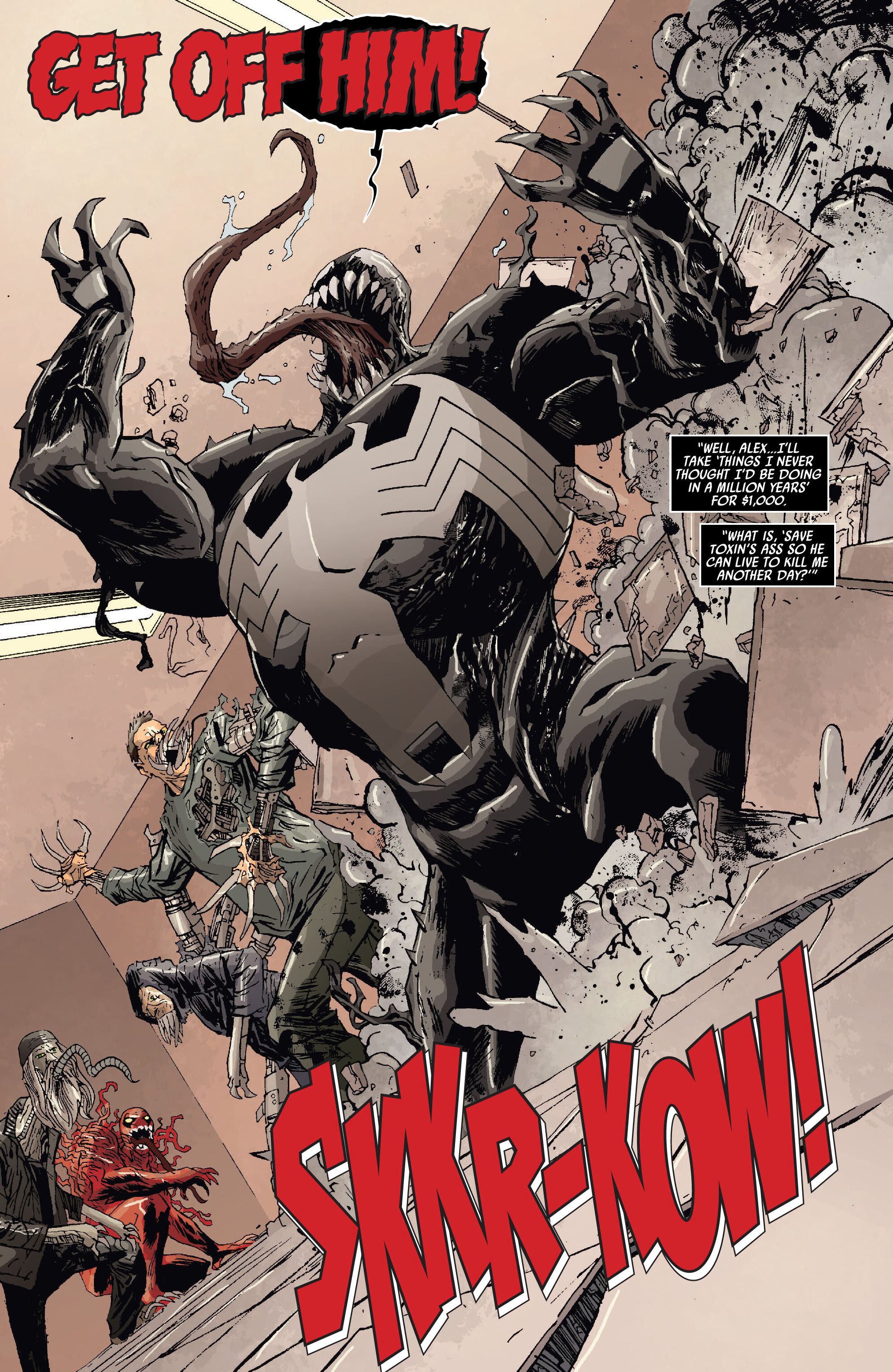 Read online Venom Modern Era Epic Collection comic -  Issue # The Savage Six (Part 5) - 97