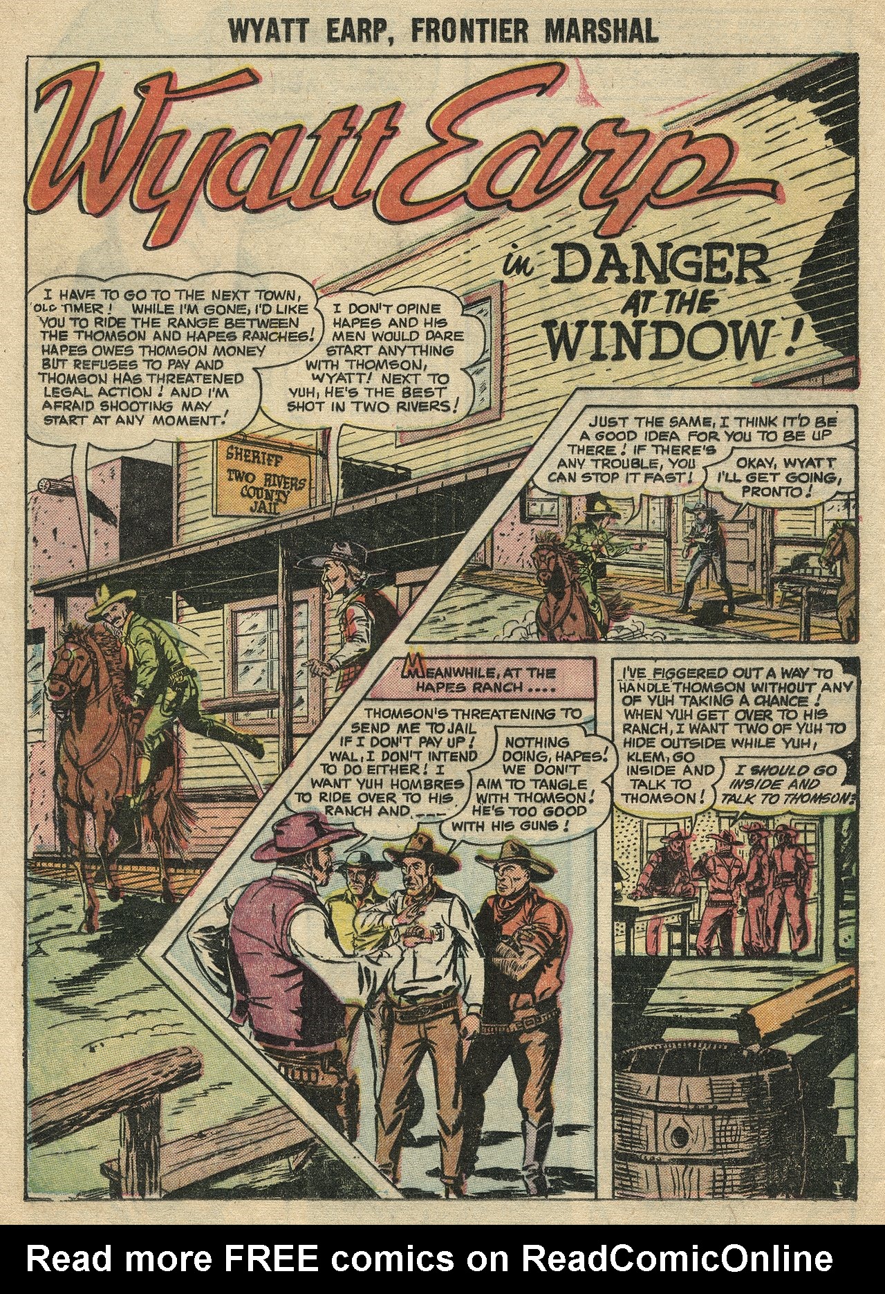 Read online Wyatt Earp Frontier Marshal comic -  Issue #12 - 12